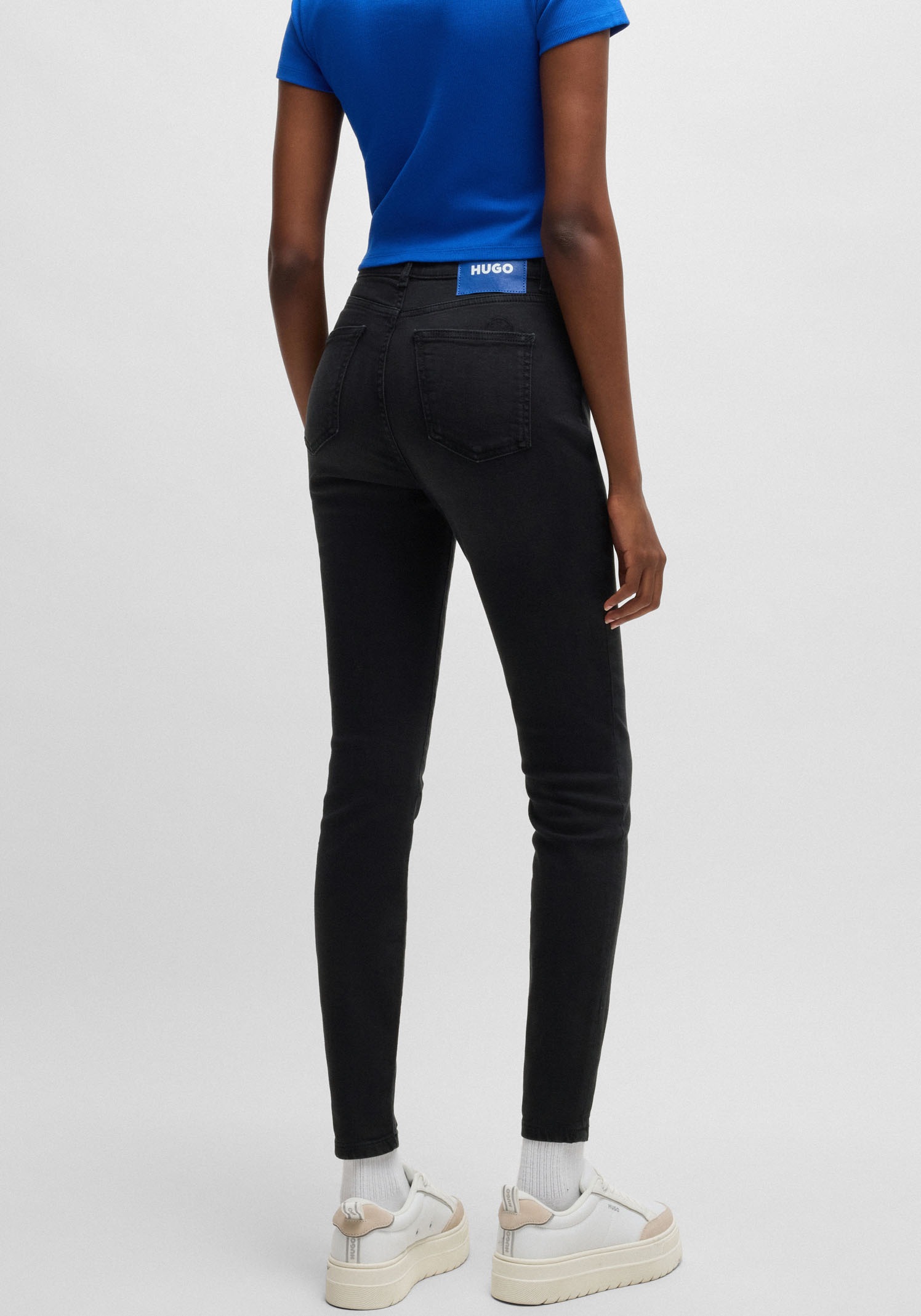 HUGO Blue Skinny-fit-Jeans »Malu«, Skinny Fit mit mittlerer Leibhöhe