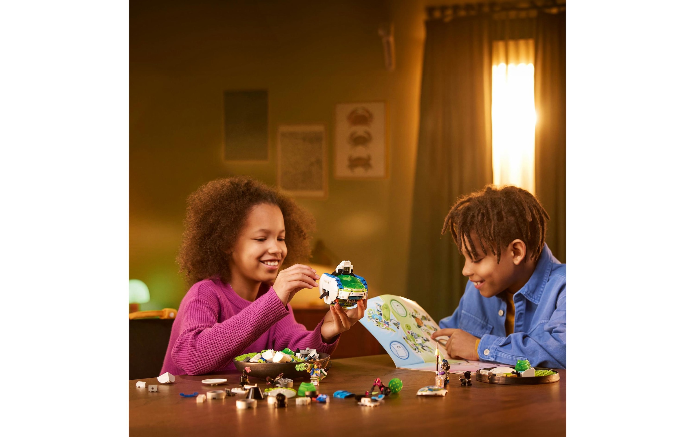 LEGO® Konstruktionsspielsteine »DreamZzz Mateo und Z-Blob der Ritter-Mech 71485«, (1333 St.)