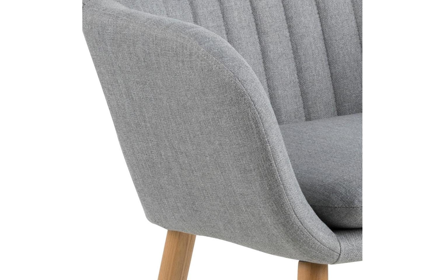 AC Design Stuhl »Emilia Hellgrau«