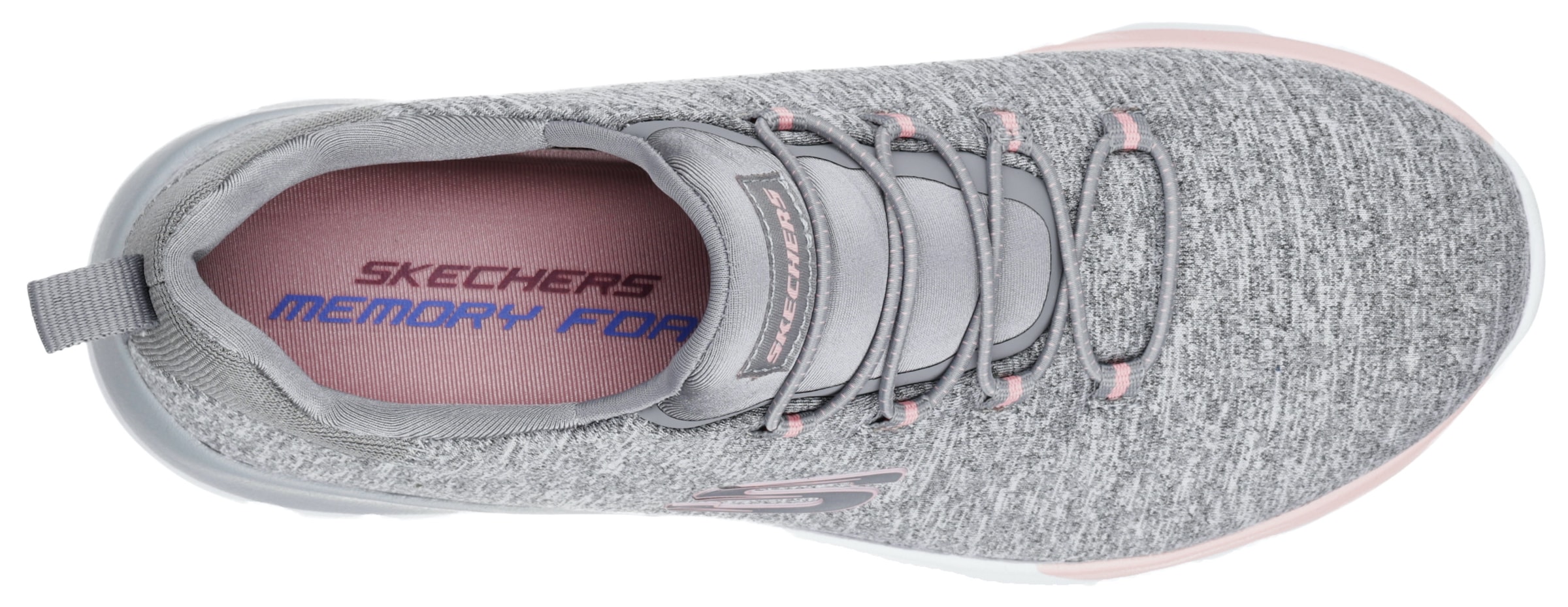 Skechers Slip-On Sneaker »DYNAMIGHT-BREAK-THROUGH«, Trainingsschuh, Freizeitschuh mit praktischem Gummizug
