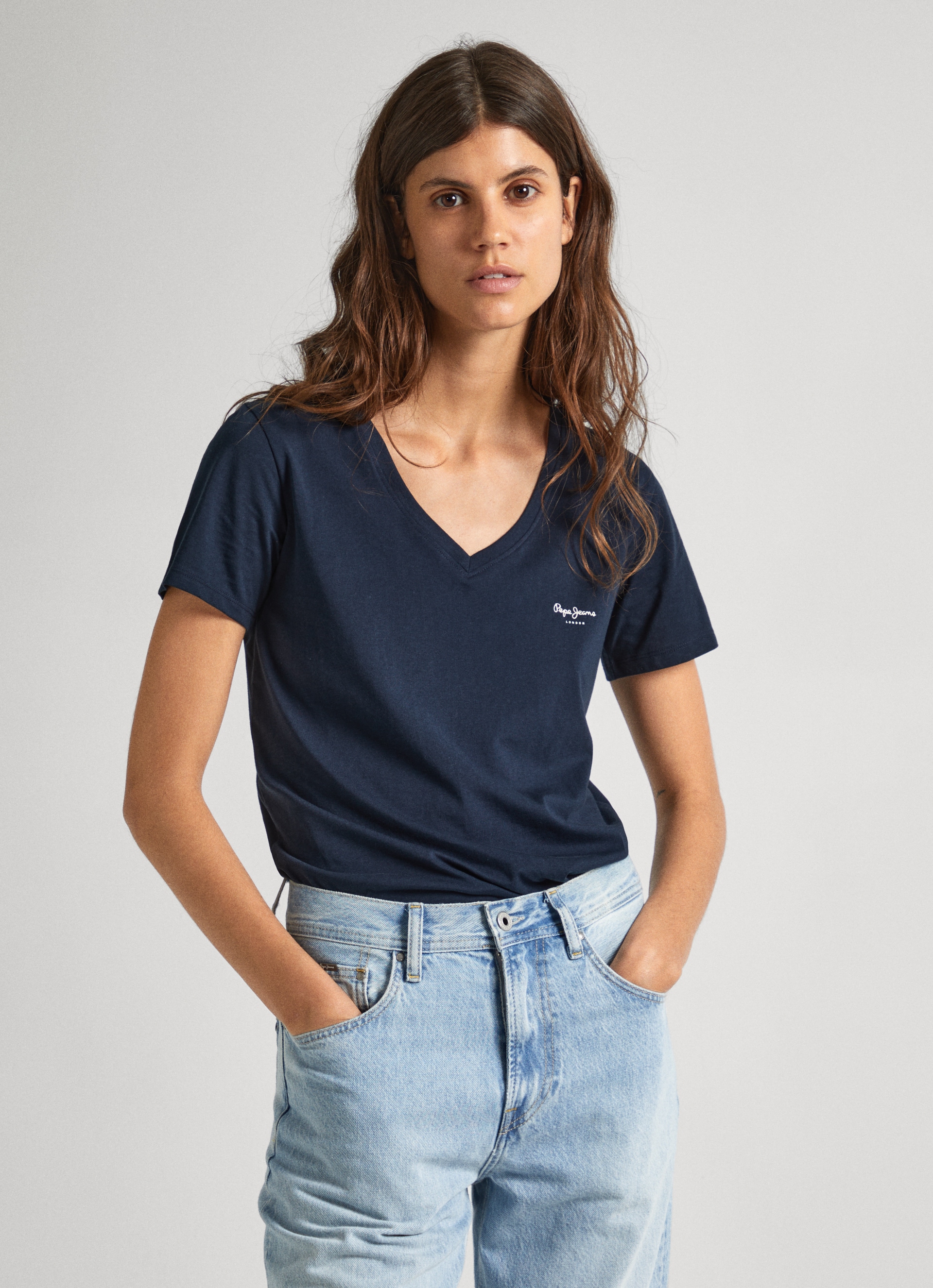 Pepe Jeans V-Shirt »LORETTE V-NECK«