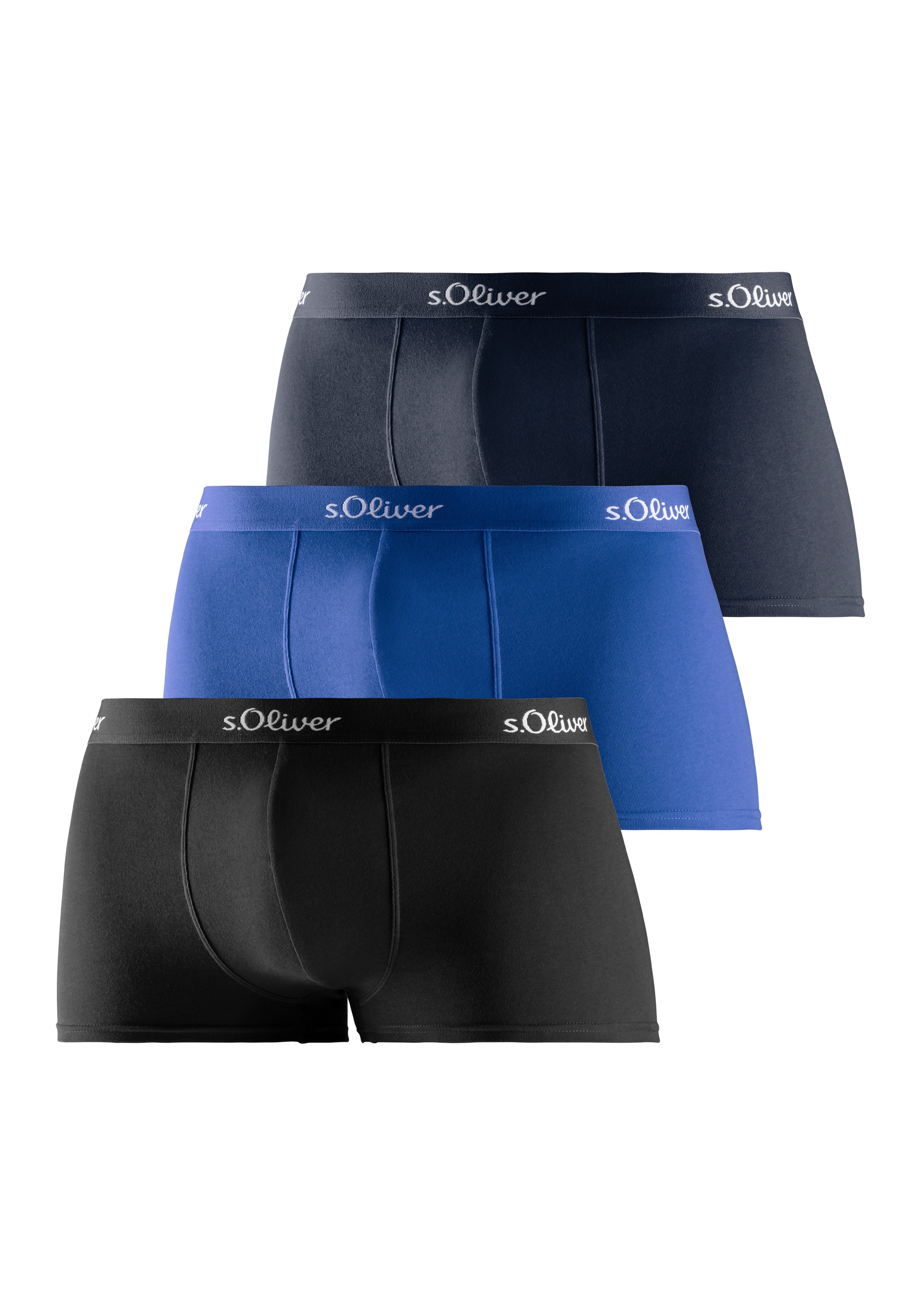 Image of s.Oliver Hipster Packung, 2 Stk. mit farblich passendem Logo-Webbund