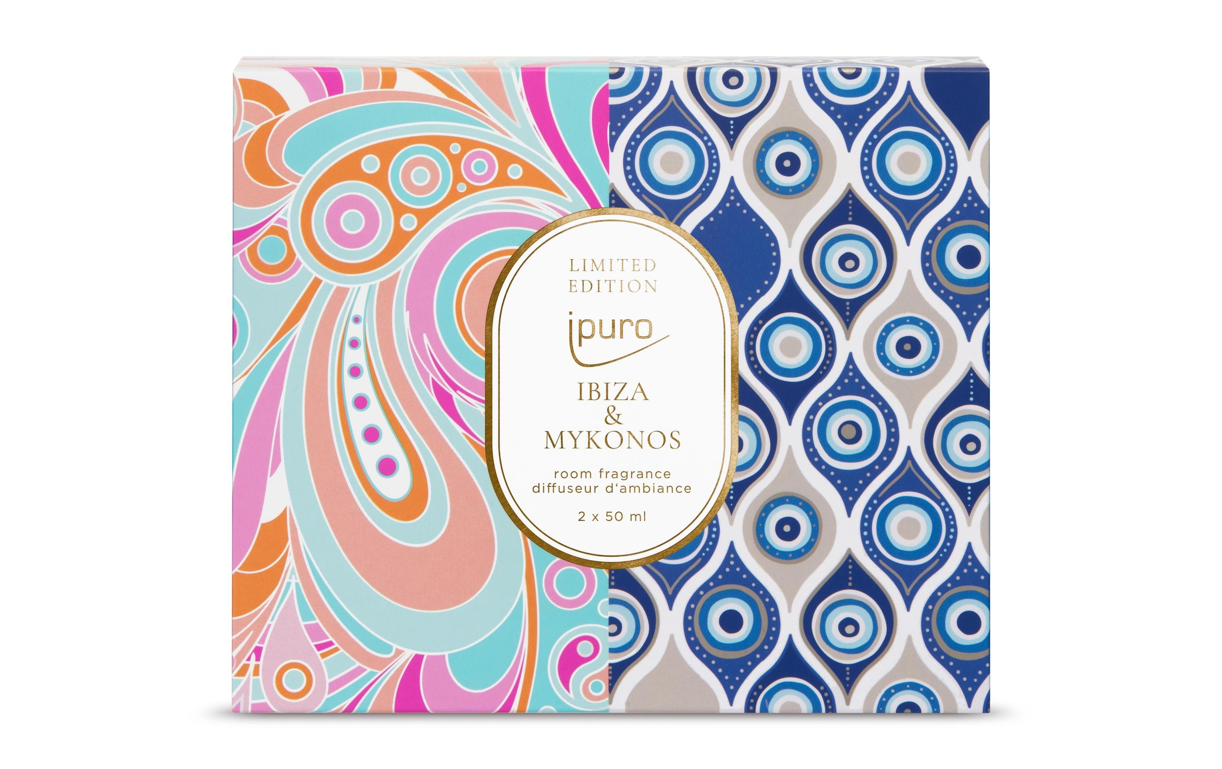 IPURO Duftstäbchen »Geschenkset Mykonos & Ibiza 2 x 50 ml«