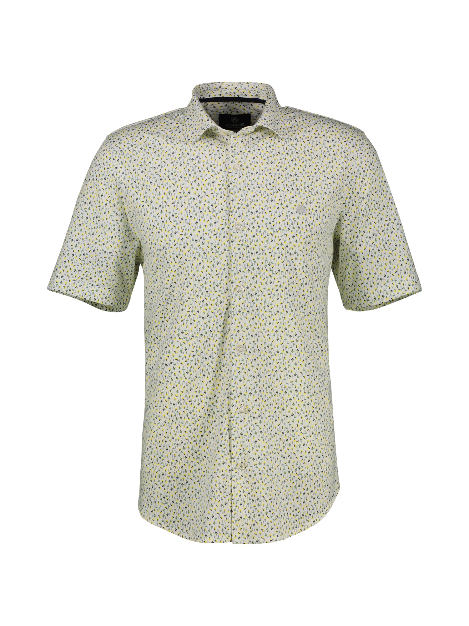 LERROS Chemise à manches courtes »Jerseyhemd für Herren, sommerlich gemustert«
