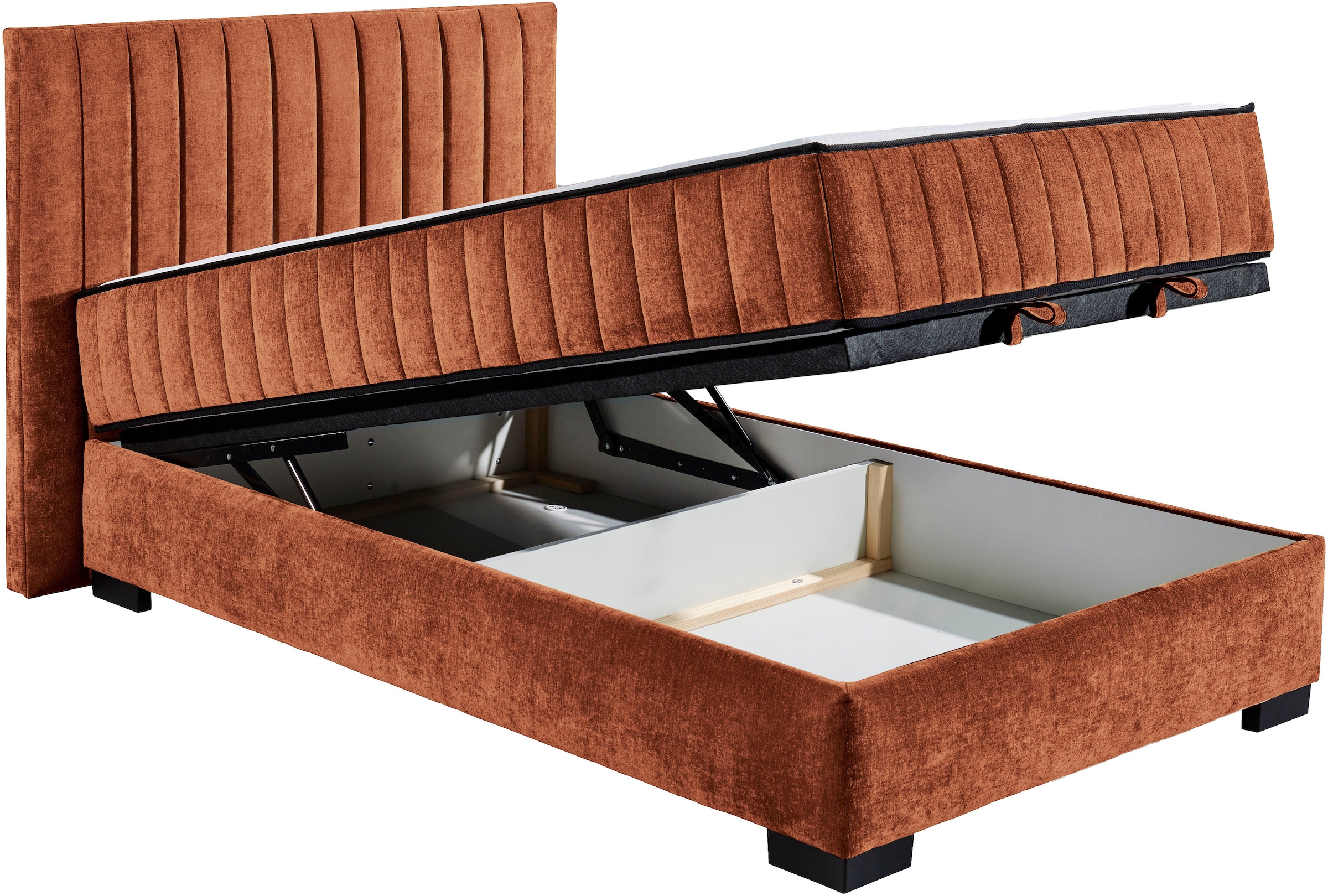 ED EXCITING DESIGN Lit de boxe »Nagol« mit Bettkasten, mit Wendematratze, erhältlich in verschiedenen Breiten