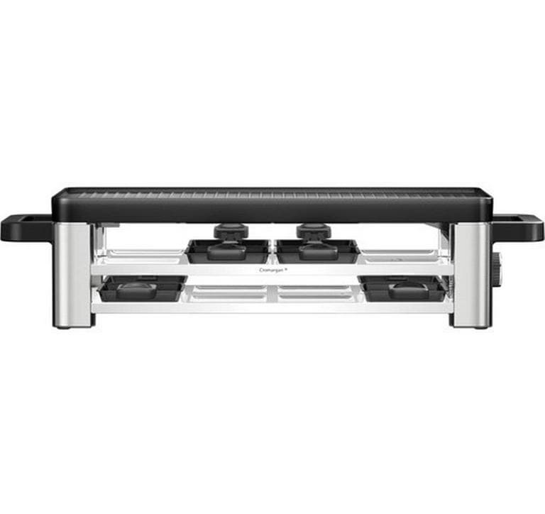 Image of WMF Raclette "Lono Selection" 8 Stk. Raclettepfännchen 1.500 W variable Temperatureinstellung, LED-Beleuchtung