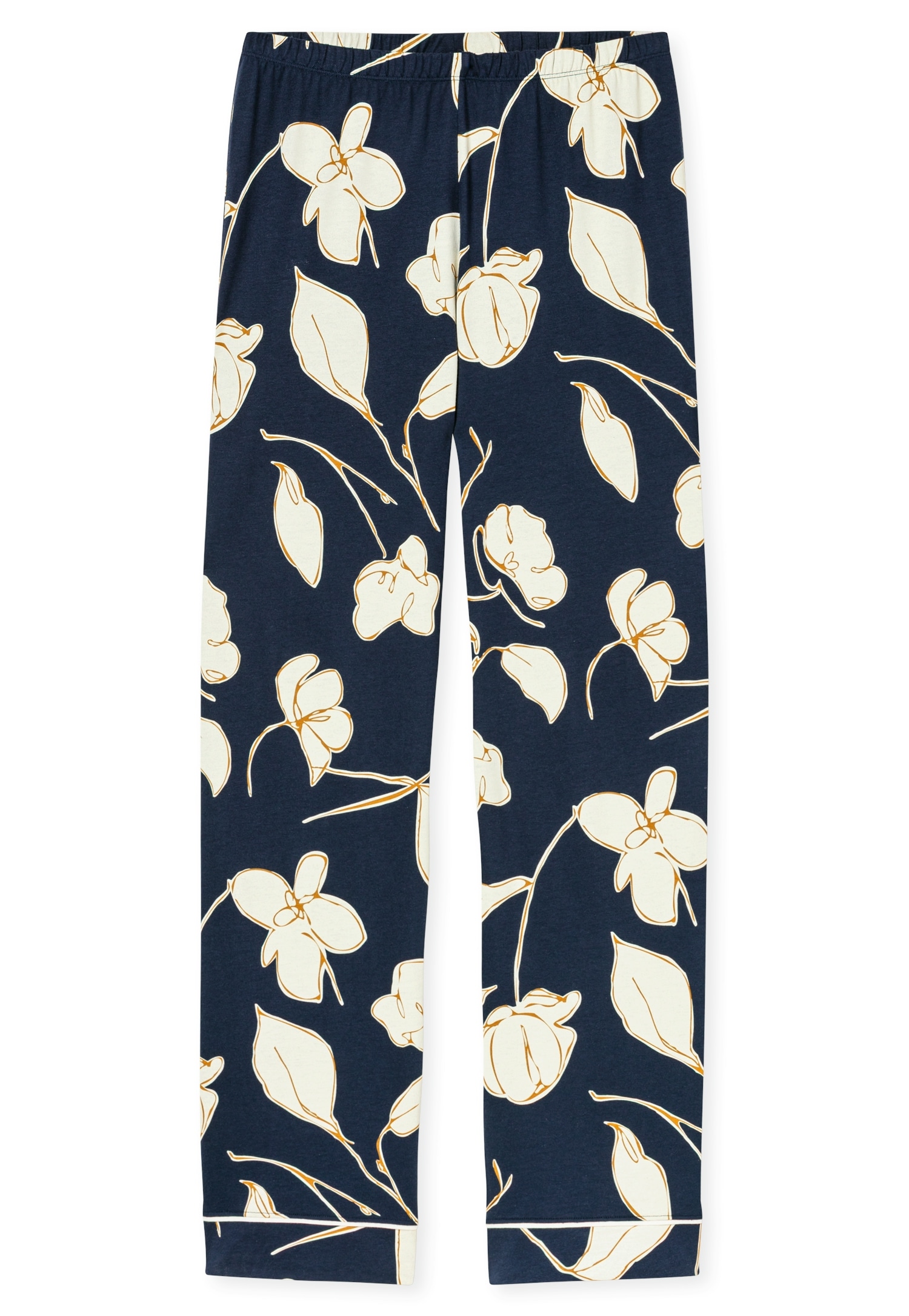 Schiesser Schlafanzug »Comfort Nightwear« 2 Baumwollmischung, Rundhalsausschnitt, langärmelig