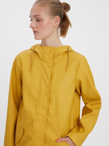 Vero Moda Regenjacke »VMMALOU COATED JACKET«, mit Kapuze