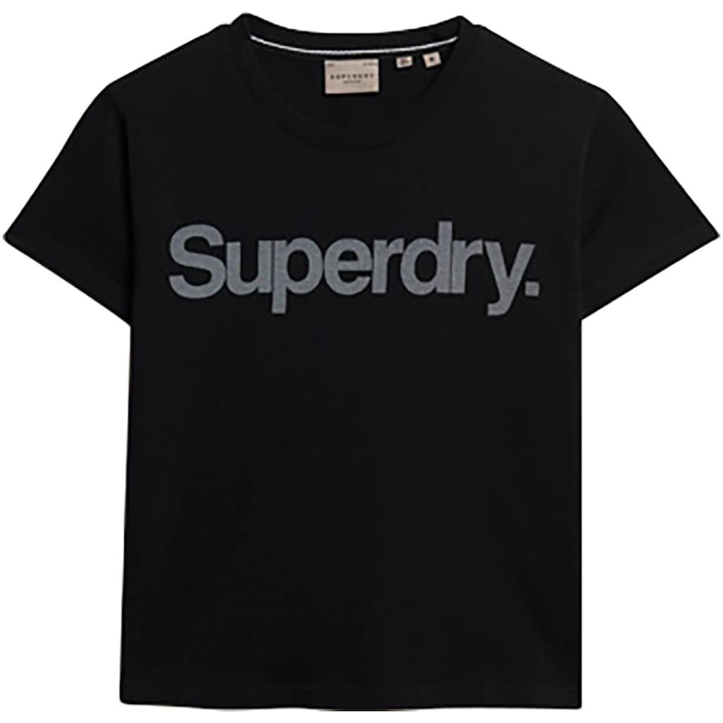 Superdry T-Shirt »CORE LOGO CITY FITTED TEE«