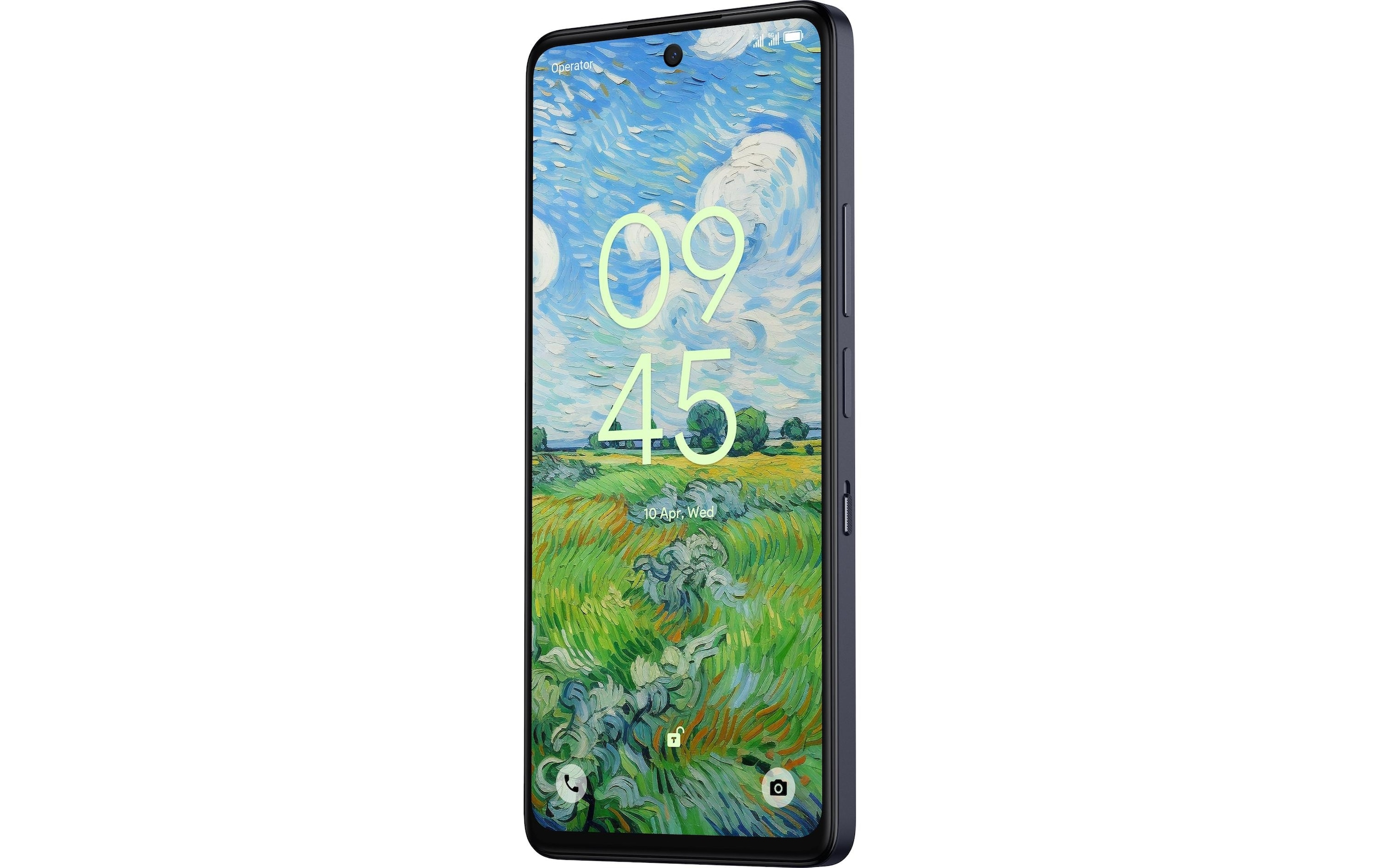 TCL Smartphone »50 NXTPAPER 256 GB«, Grau, Schwarz