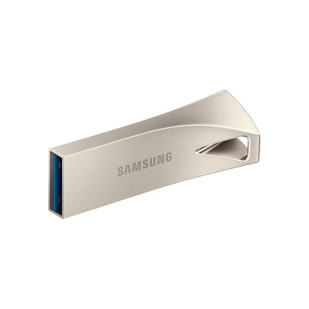 Samsung Mini-USB-Stick »Bar Plus Silver 256 GB«, (USB 3.1 Lesegeschwindigkeit 300 MB/s)