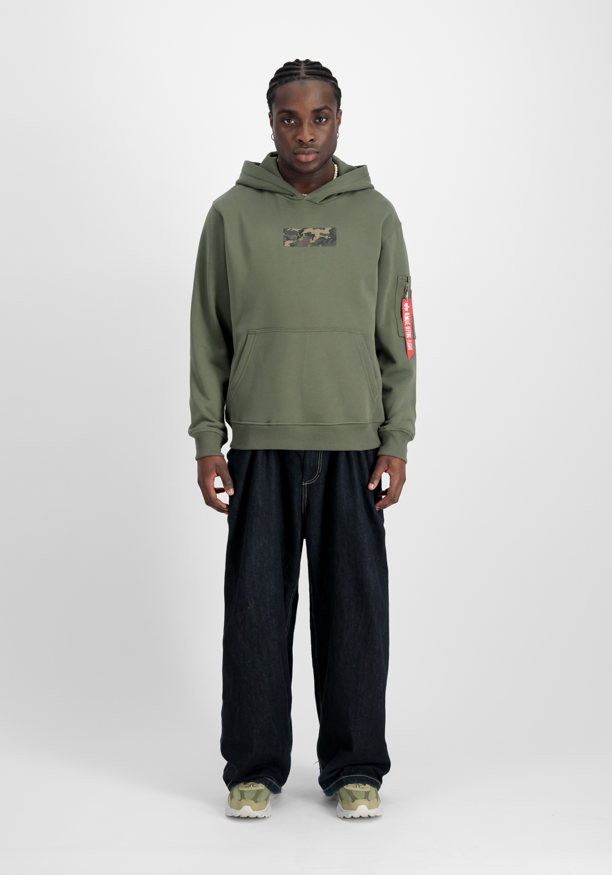 Alpha Industries Hoodie »Camo Panel Hoodie Kapuzensweatshirt«