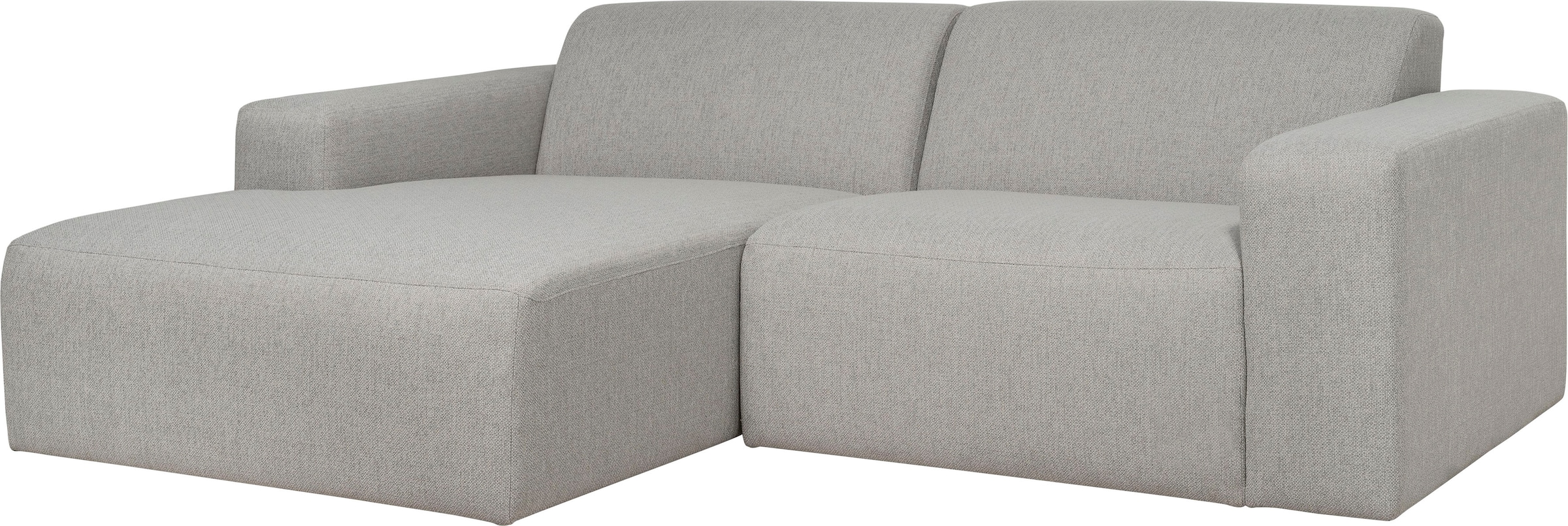 GOODproduct Ecksofa »Koa, 228 cm, L-Form, Modulsofa in Cord, Chenille, Struktur, Webstoff« Designsofa, weicher Lounge-Sitzkomfort, Welleunterfederung, bodentief