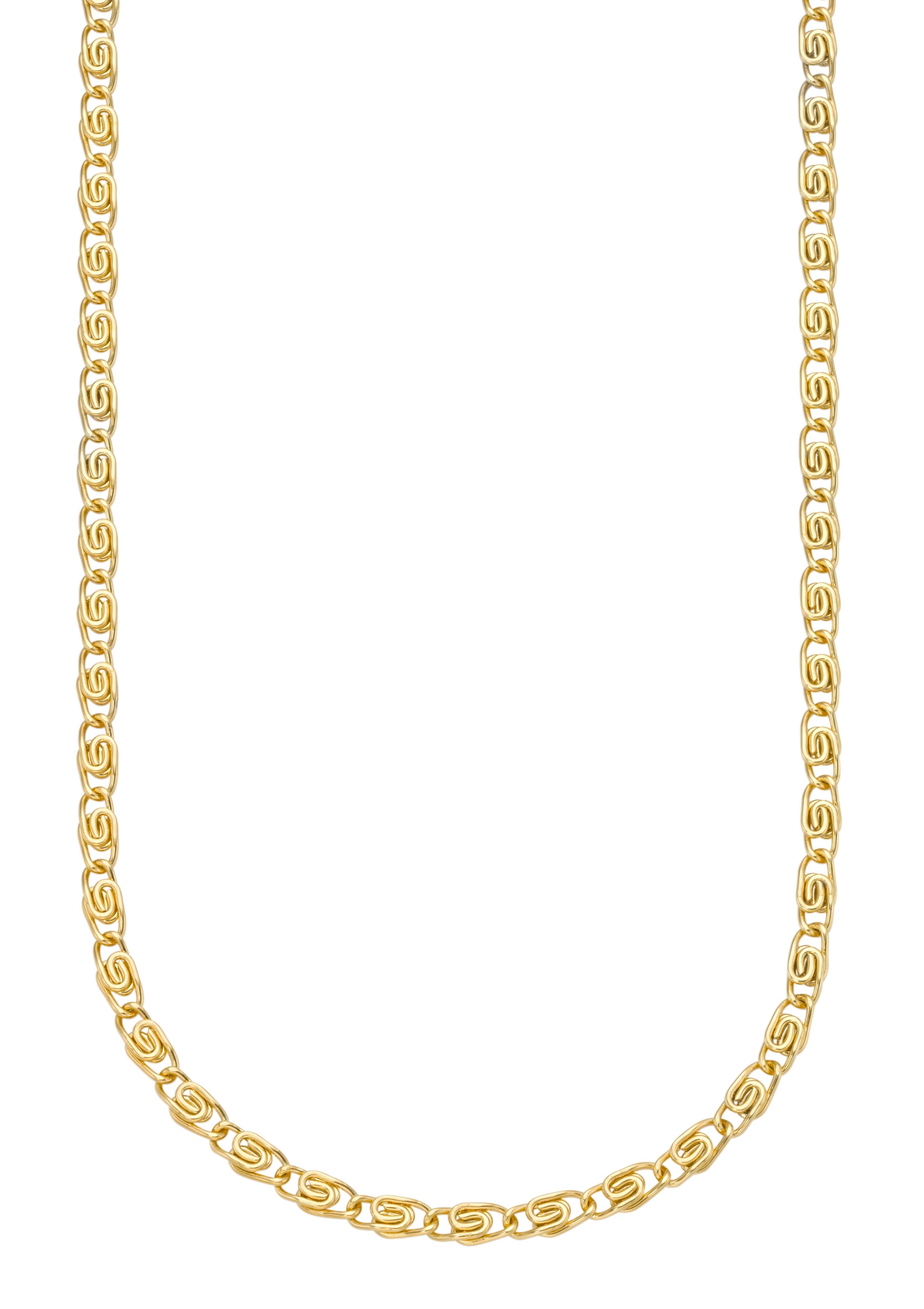 Image of Firetti Edelstahlkette »S-Panzerkettengliederung, 3,45 mm breit, gelbgoldfarben«, Made in Germany bei Ackermann Versand Schweiz