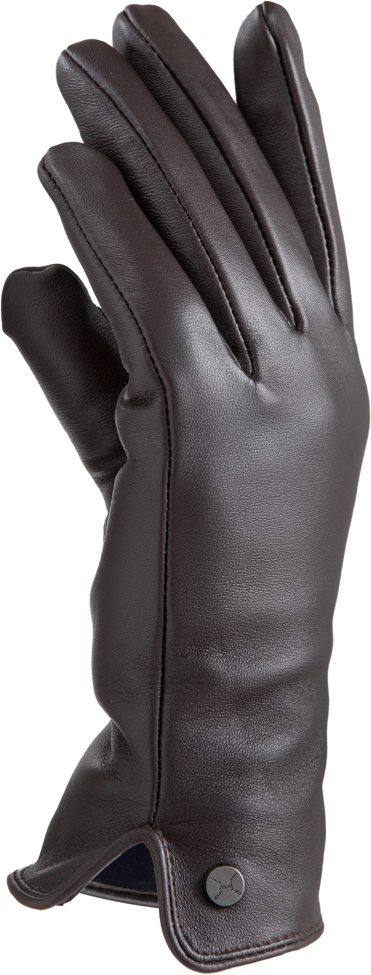 PEARLWOOD Gants en cuir »PAM« 1 Paar,  weiches Fleece-Innenfutter, Temperaturregulierend, Seitenschlitz