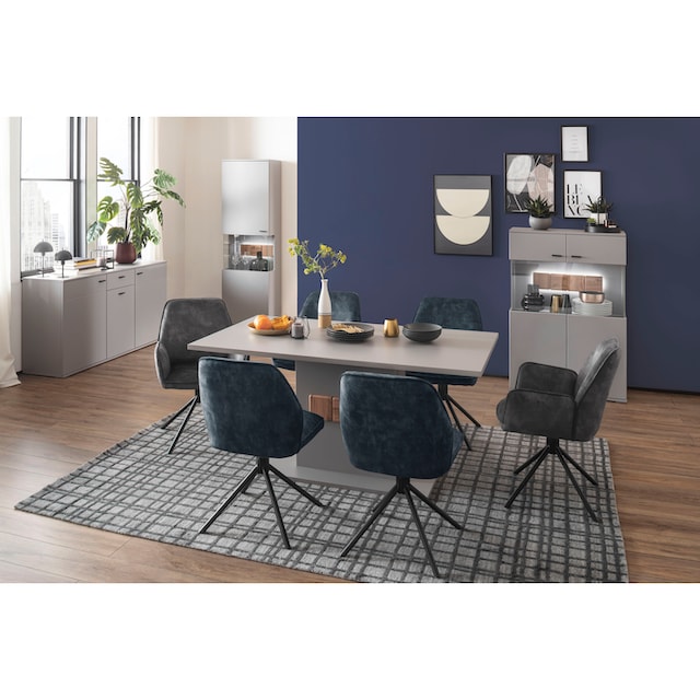 MCA furniture Esstisch »Zadar«, Arktis Grau, Tisch 160 cm breit FSC  Zertifiziert versandkostenfrei auf