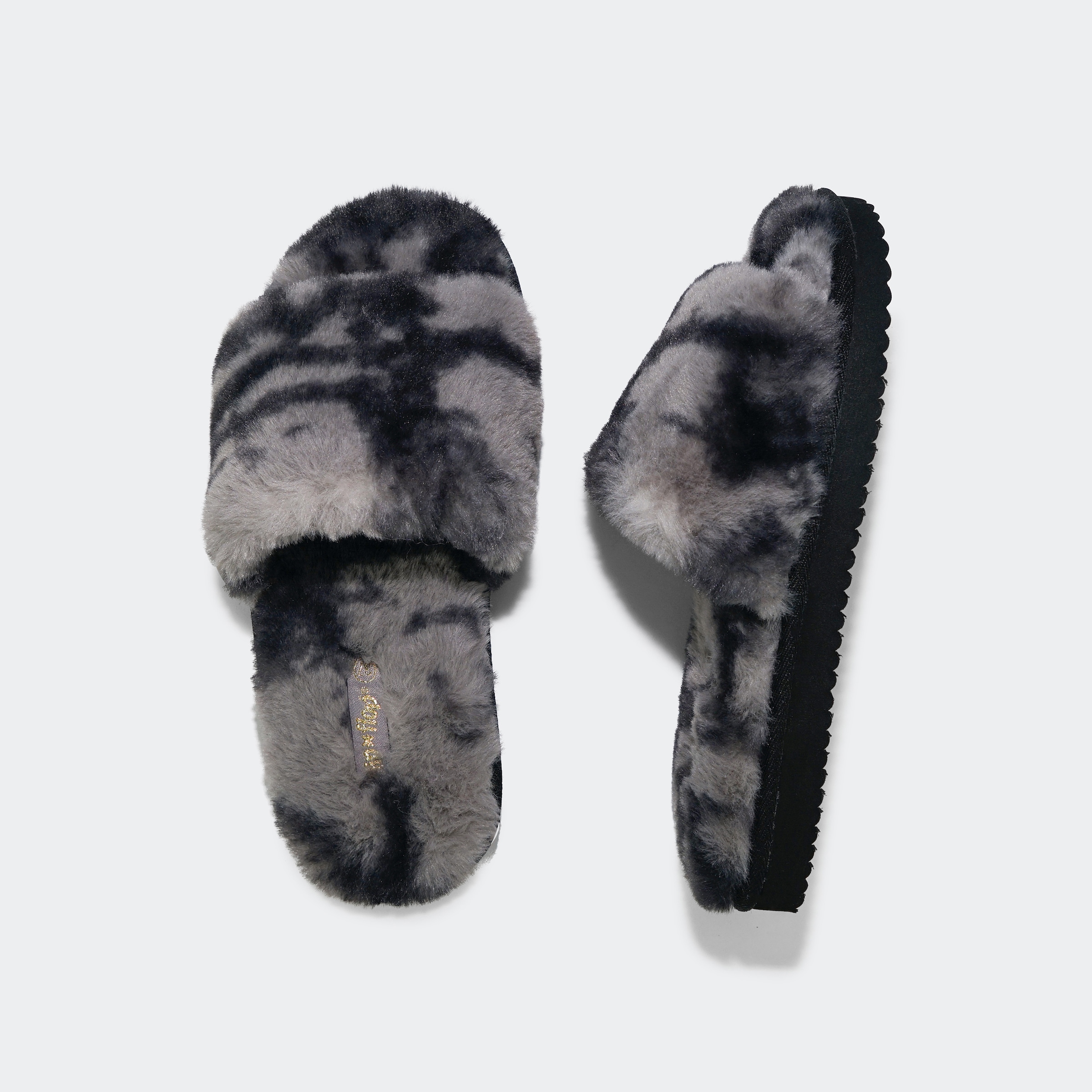 Flip Flop Pantoffel »slide*fur 2 tone«