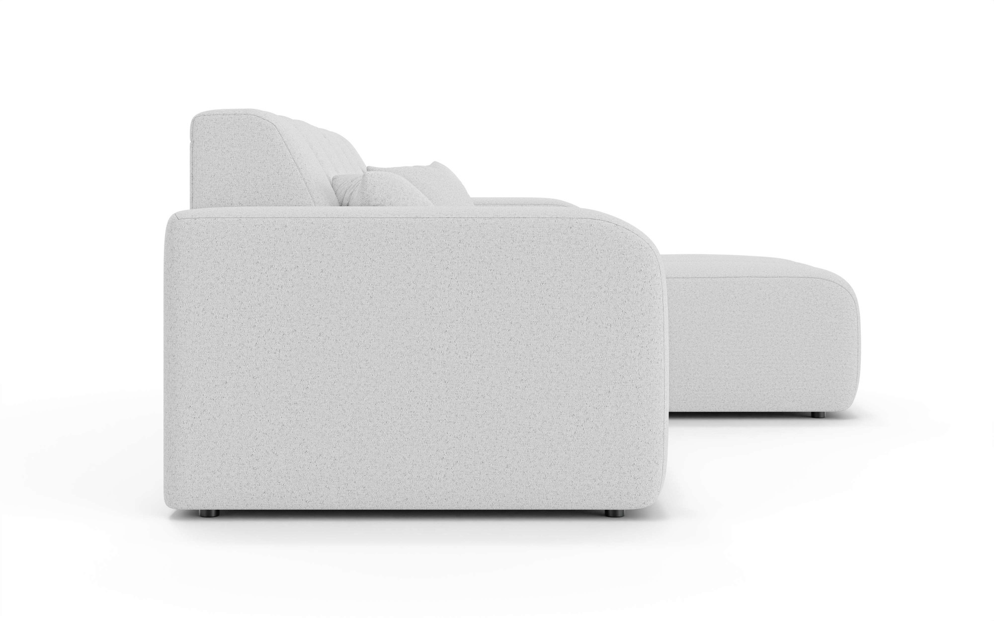 INOSIGN Ecksofa »CASSY L-Form, Schlafsofa mit Bettkasten, Masse B/T/H: 245/165/88 cm«, mit 2 Rückenkissen, Recamiere rechts oder links bestellbar