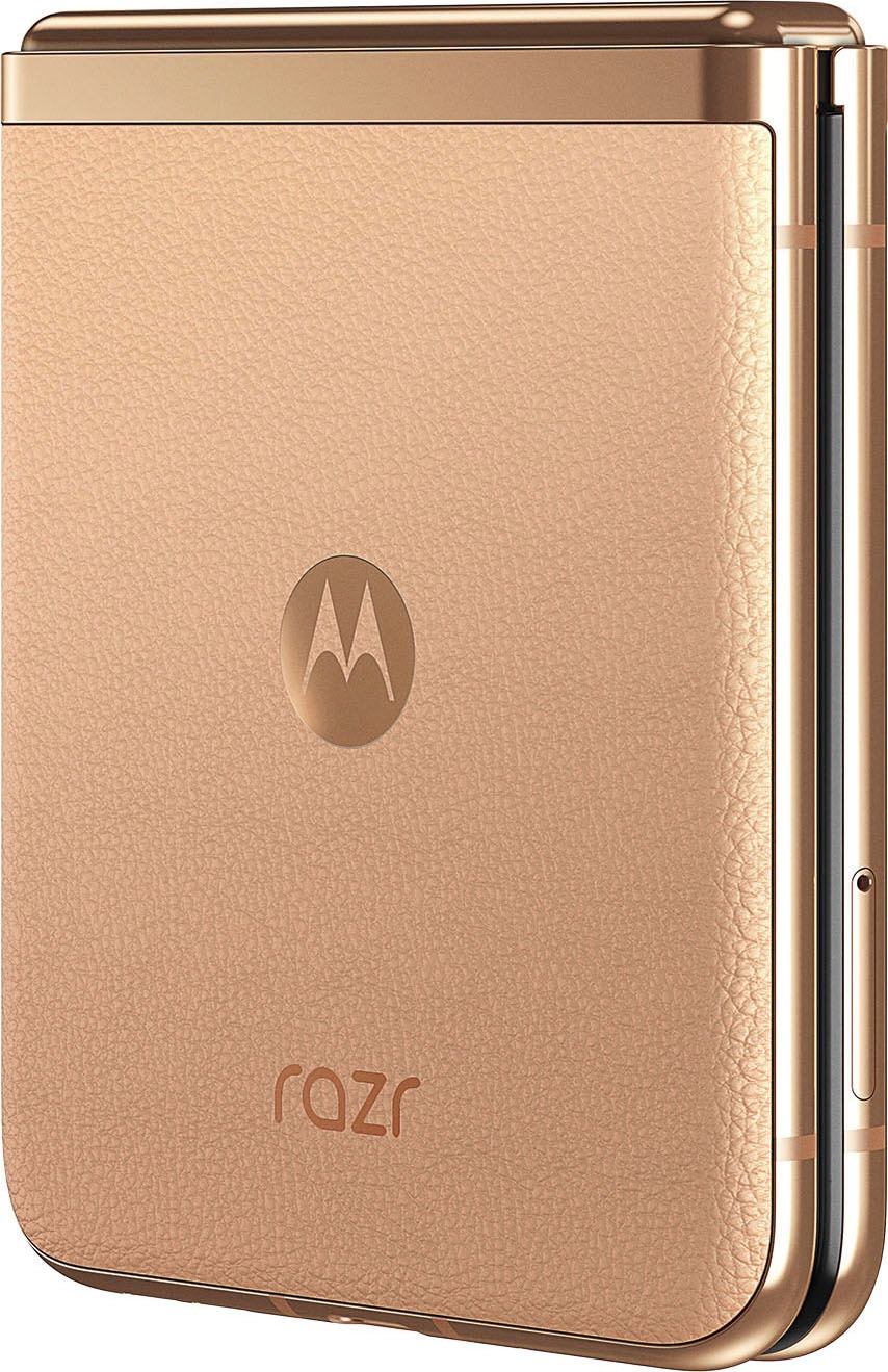 Motorola Smartphone »Motorola razr40 ultra« Peach Fuzz