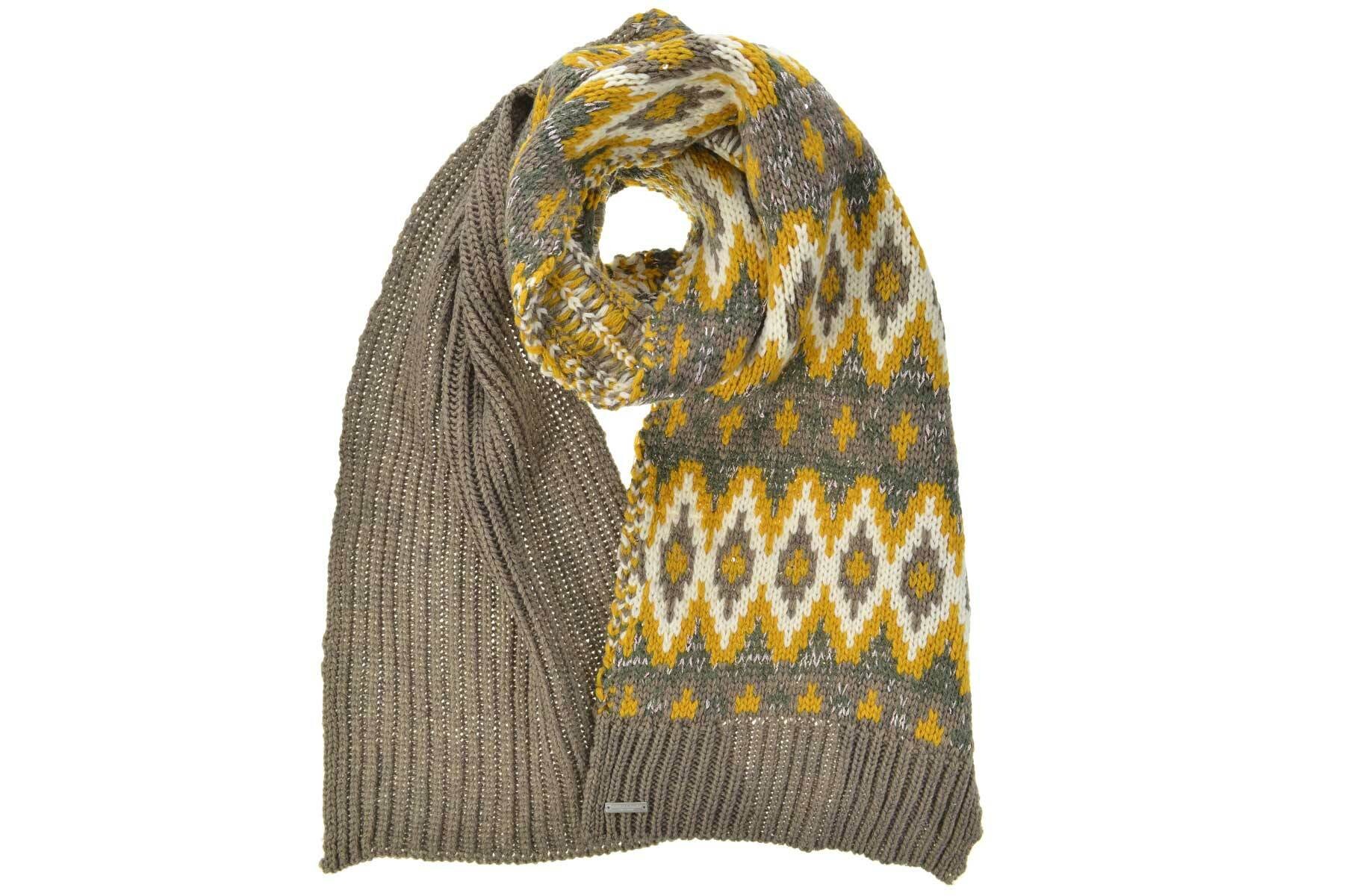 Strickschal »Schal in Zigzag Muster 18281-0 (Masse 180x30cm)«