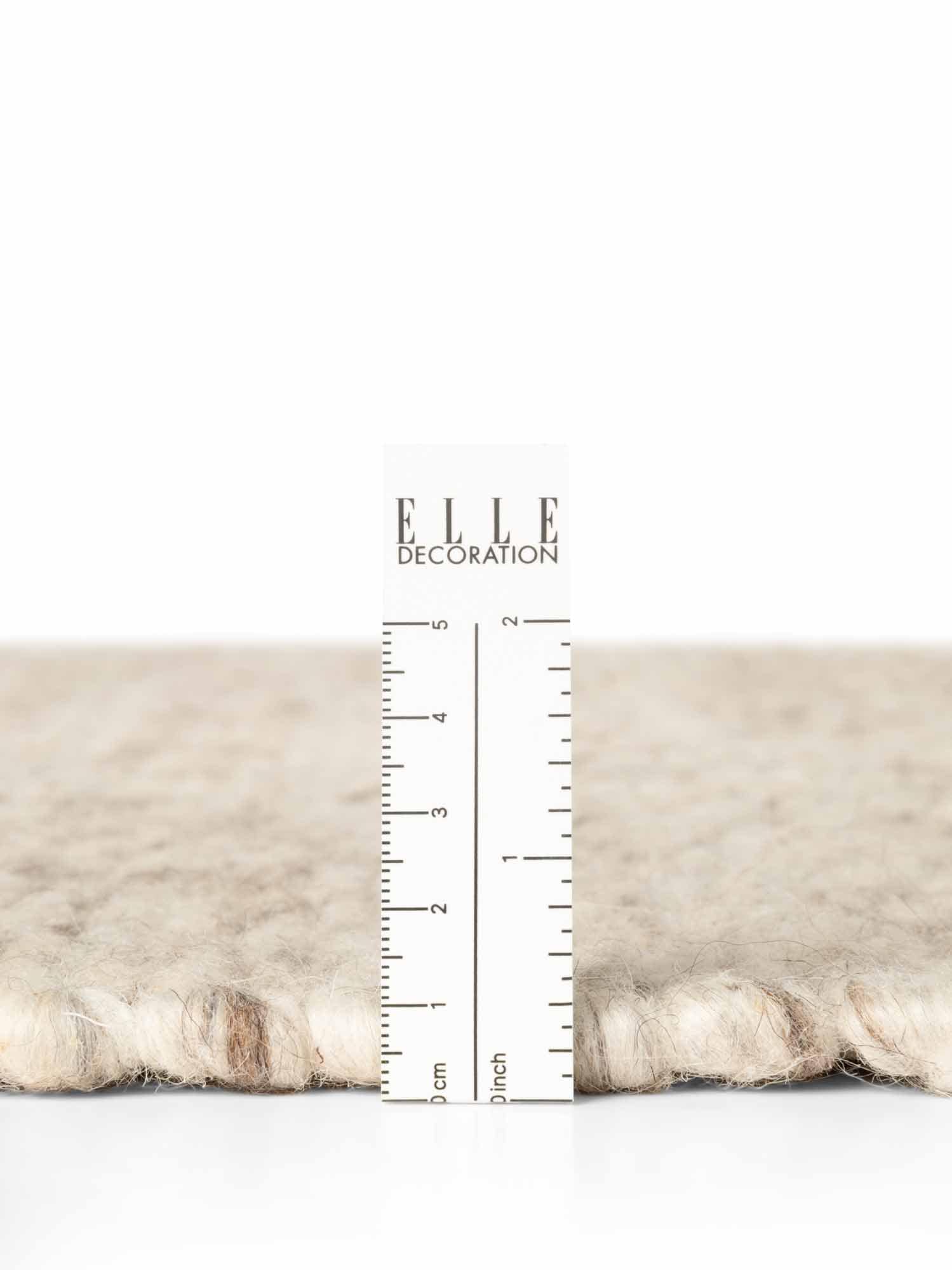 ELLE DECORATION Wollteppich »Beans« rechteckig 10 mm Höhe Handweb Teppich Wolle, Perlenstruktur, Wohnzimmer, Schlafzimmer, Flur