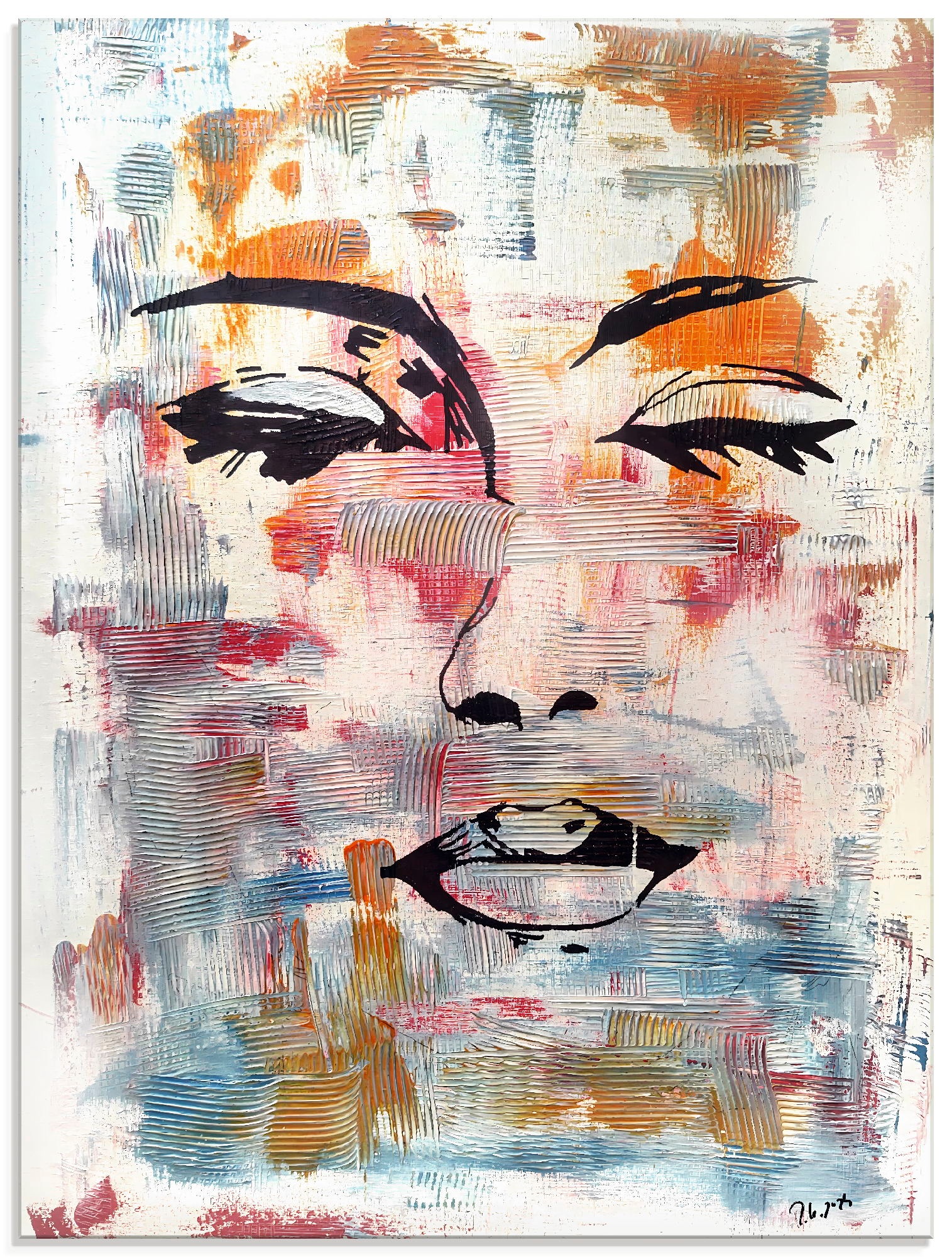 Image of Artland Glasbild "Eine Frau aus einem anderen Universum" Bilder von Frauen 1 Stk. tlg. in verschiedenen Grössen
