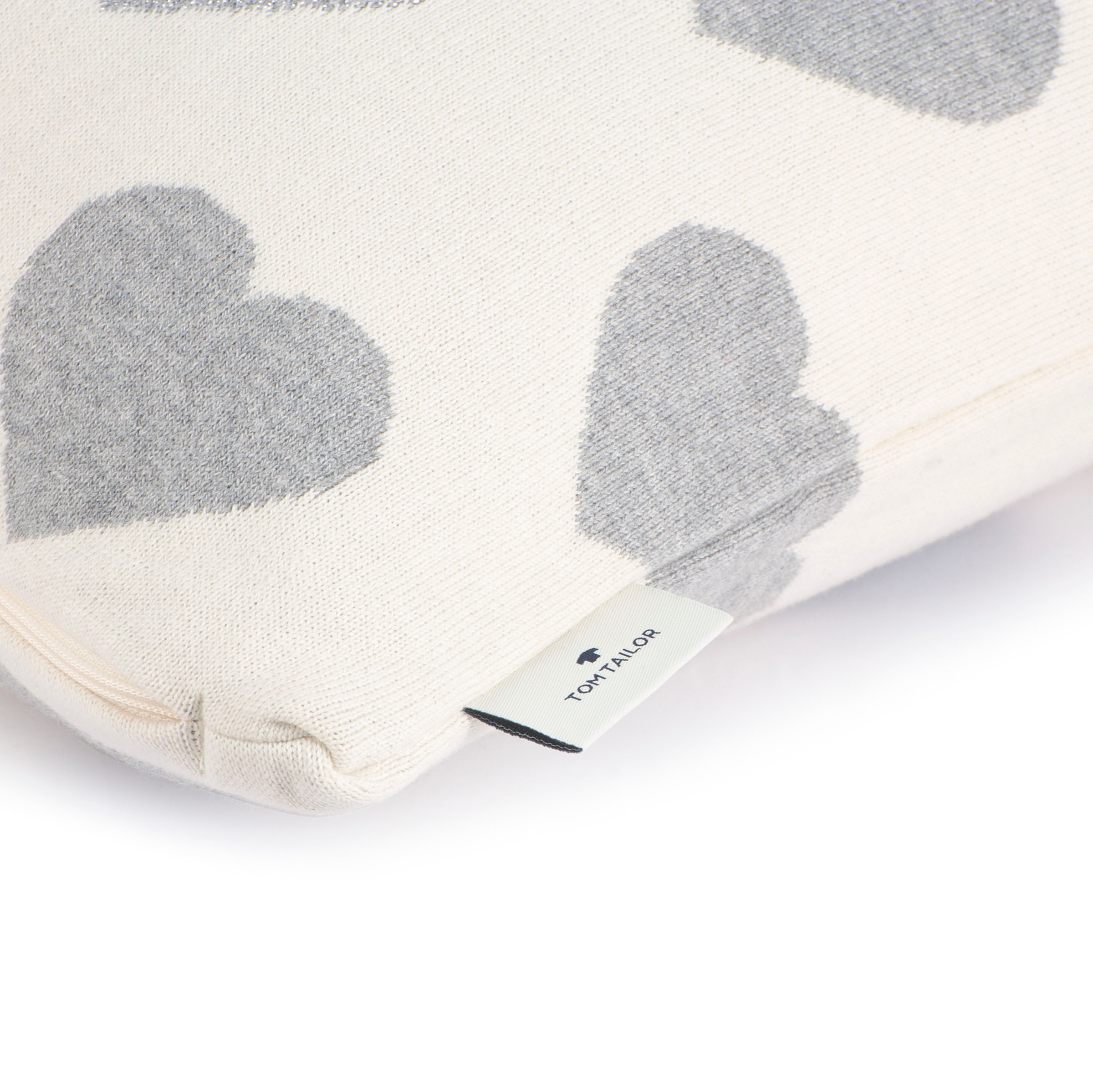 TOM TAILOR HOME Housses de coussin »Hearts« aus weicher Baumwolle