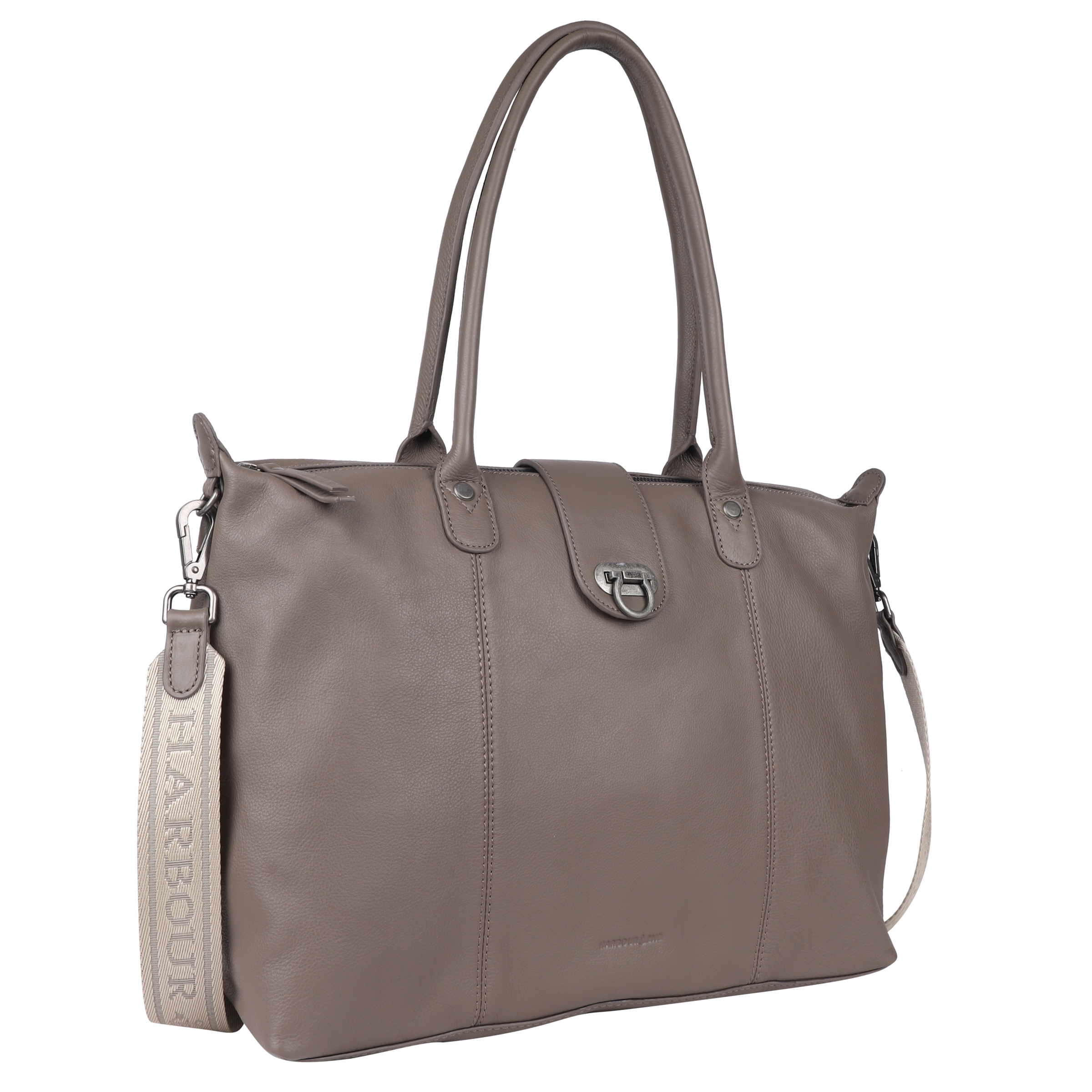 HARBOUR 2nd Shopper »Malin« Damen Umhängetasche, Handtasche, Tragetasche mit Steckverschluss