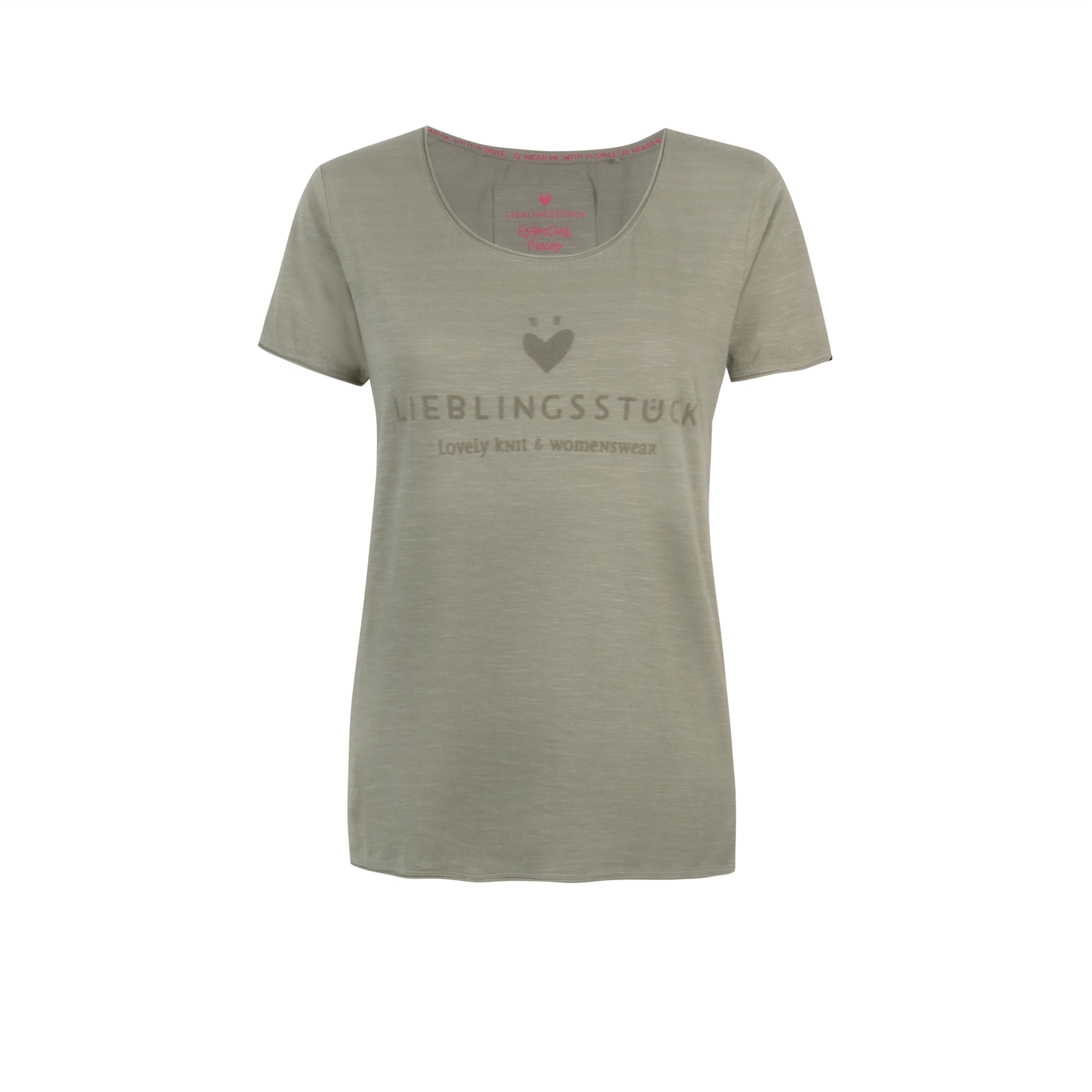 Lieblingsstück Rundhalsshirt »CiaEp«, aus reiner Baumwolle