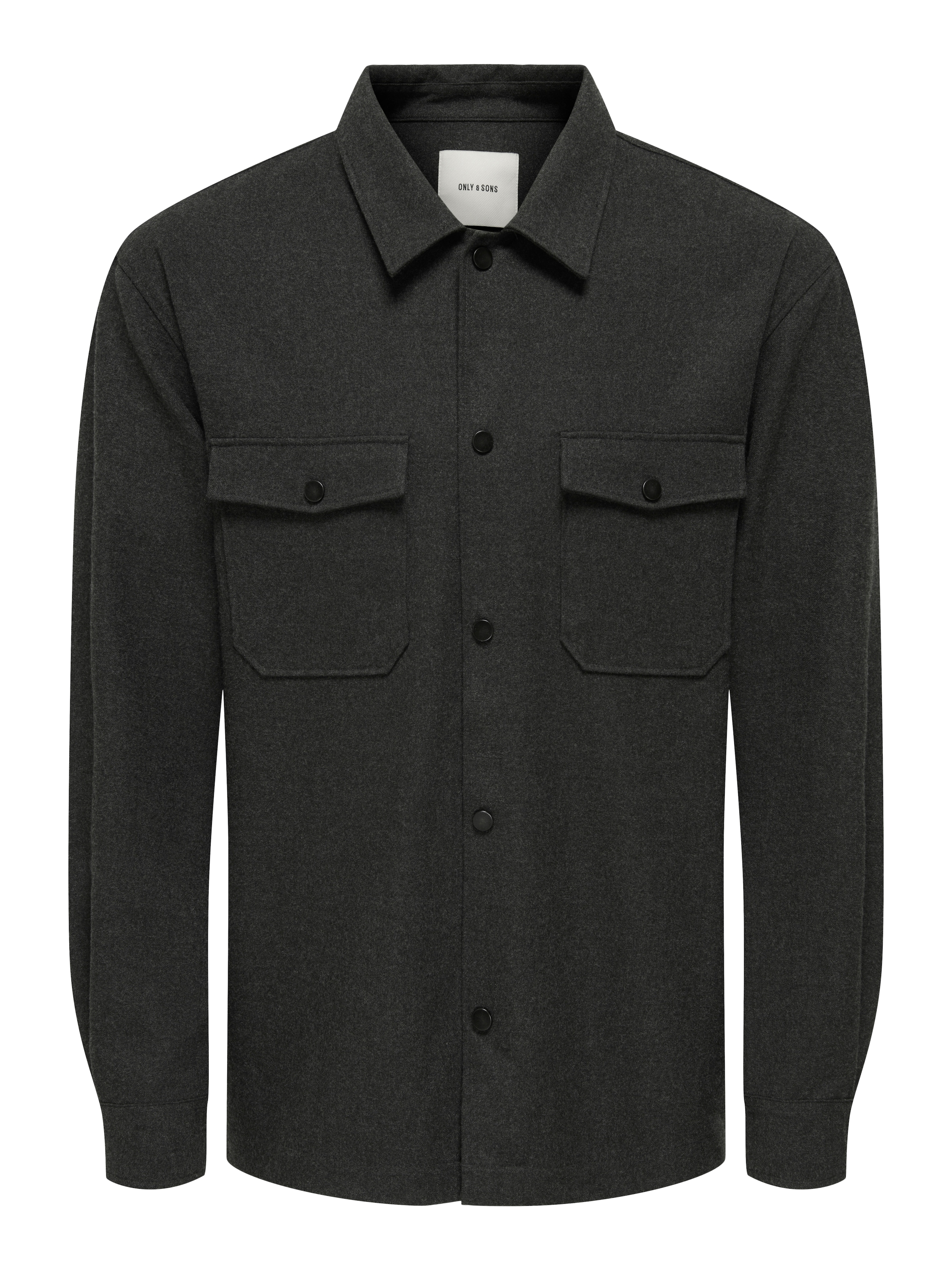 ONLY & SONS Chemise à manches longues »ONSMARK BRUSHED 0353 OVERSHIRT« Materialmix, regular fit