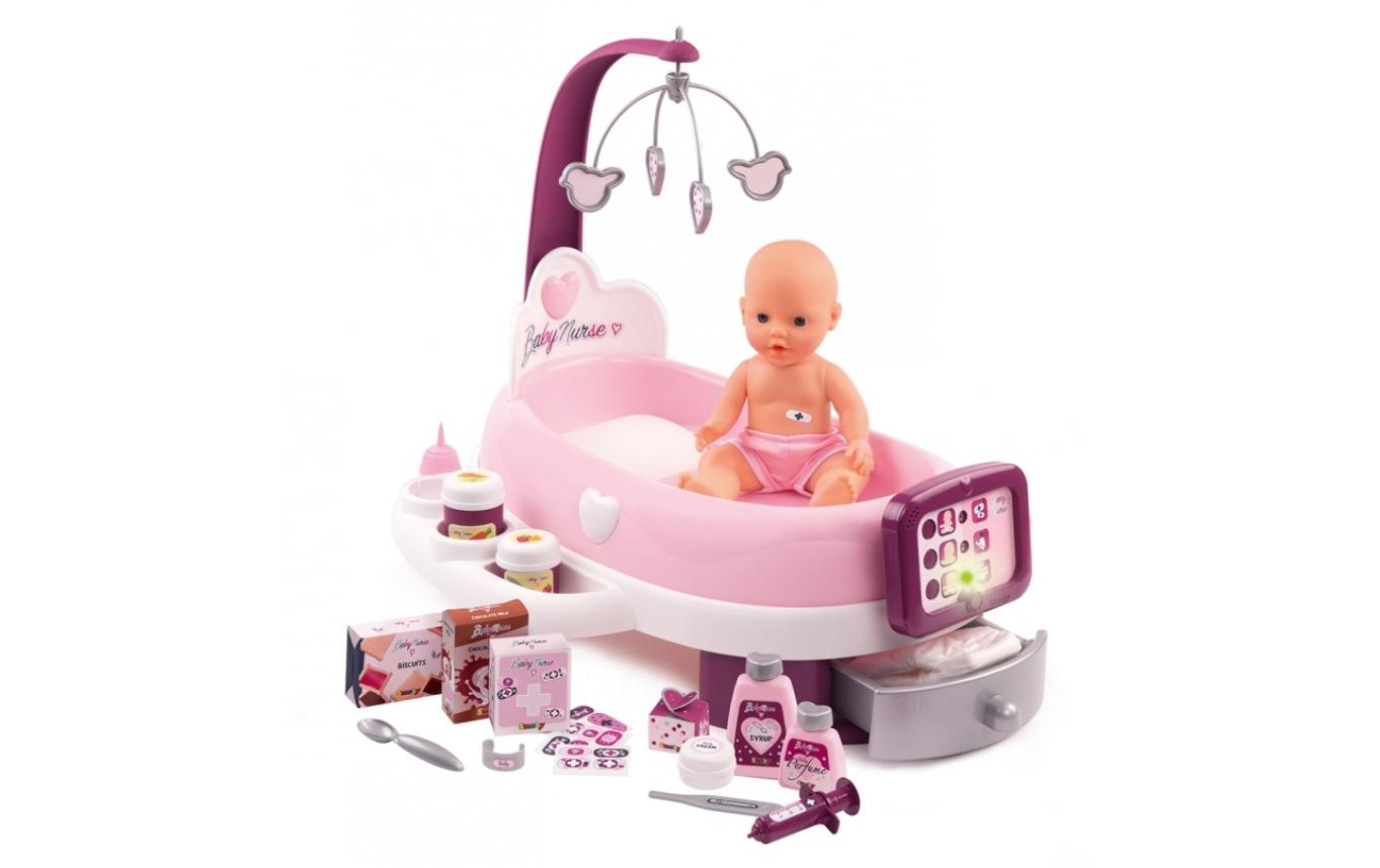 Image of Smoby Puppen Spielcenter »Baby Nurse - elektronische Pflege-Station«, Mit Baby Nurse elektronische Pflege-Station bei Ackermann Versand Schweiz