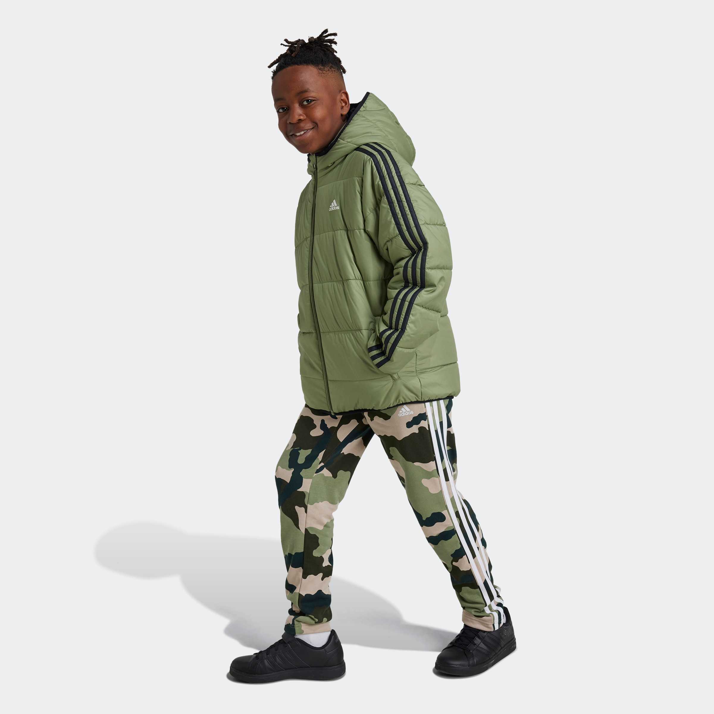 adidas Sportswear Outdoorjacke »J ESS 3S PAD«