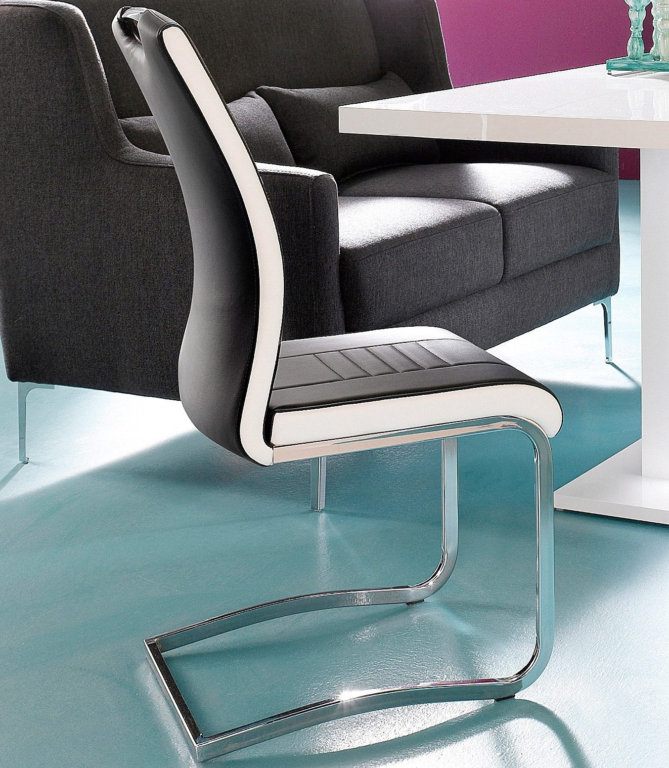 Image of HELA Freischwinger »Tabea«, (Set), 4 St., Kunstleder, 2 oder 4 Stück bei Ackermann Versand Schweiz