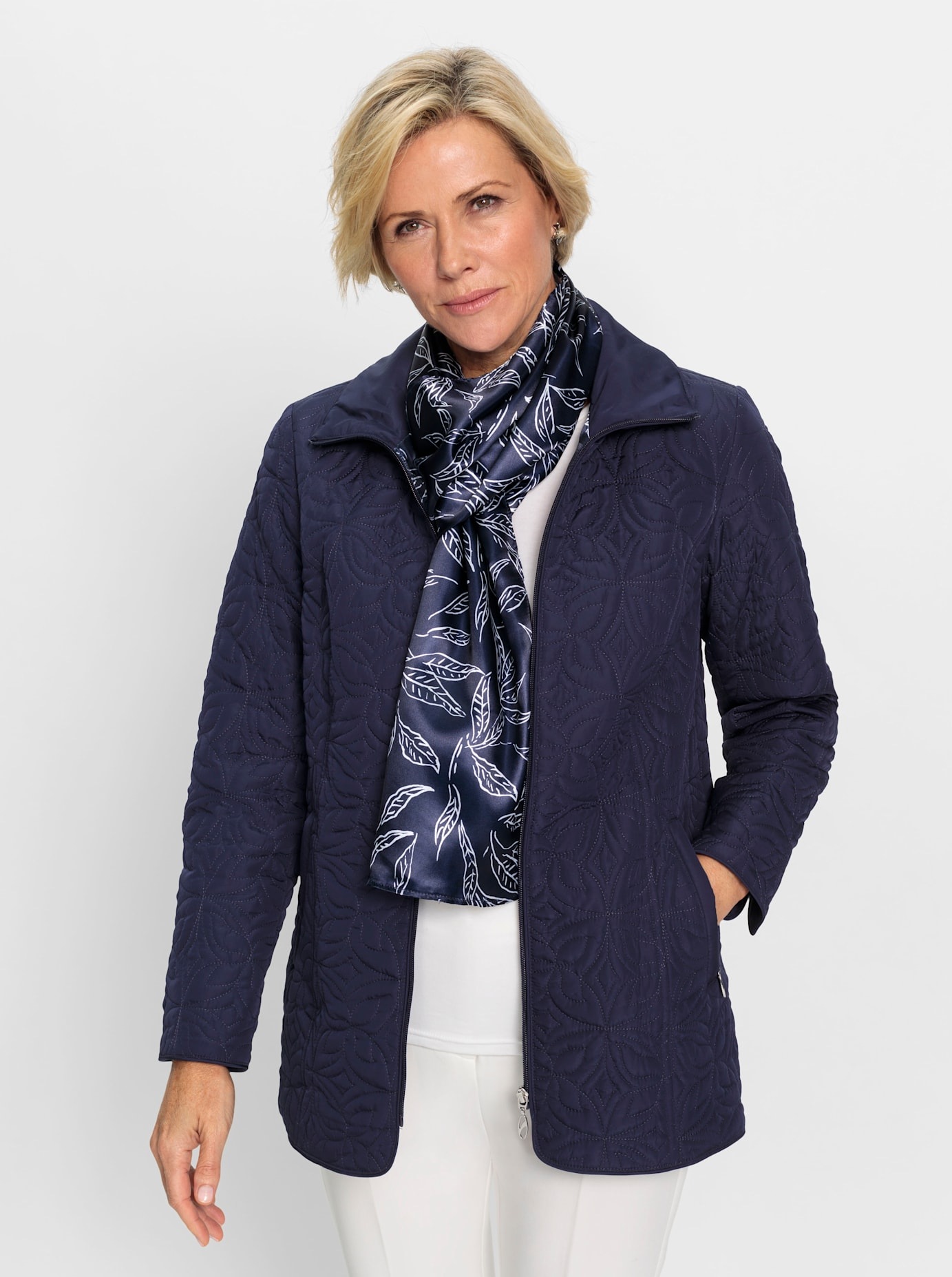 Classic Steppjacke ohne Kapuze