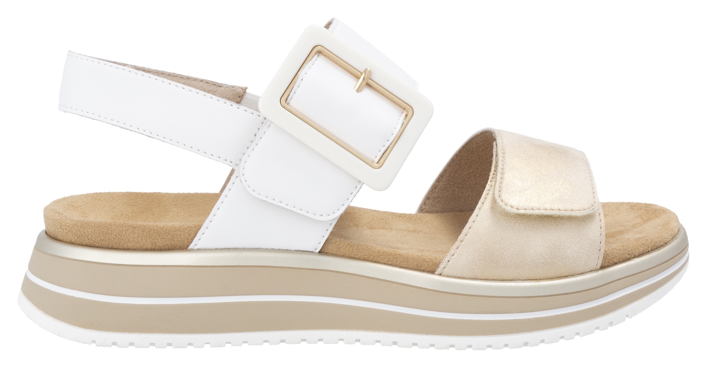 Remonte Sandales compensées  , Sommerschuh, Riemchensandale mit komfortablem Softfussbett