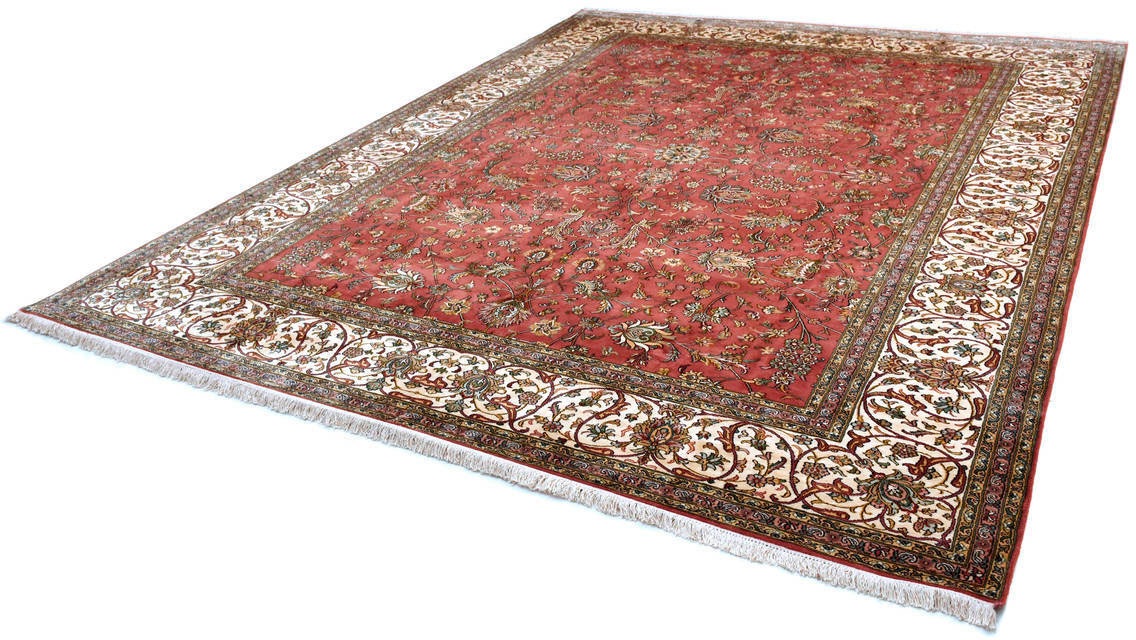 Image of Kayoom Seidenteppich »Allover 5134«, rechteckig, 10 mm Höhe, Einzelstück mit Zertifikat, Wohnzimmer bei Ackermann Versand Schweiz