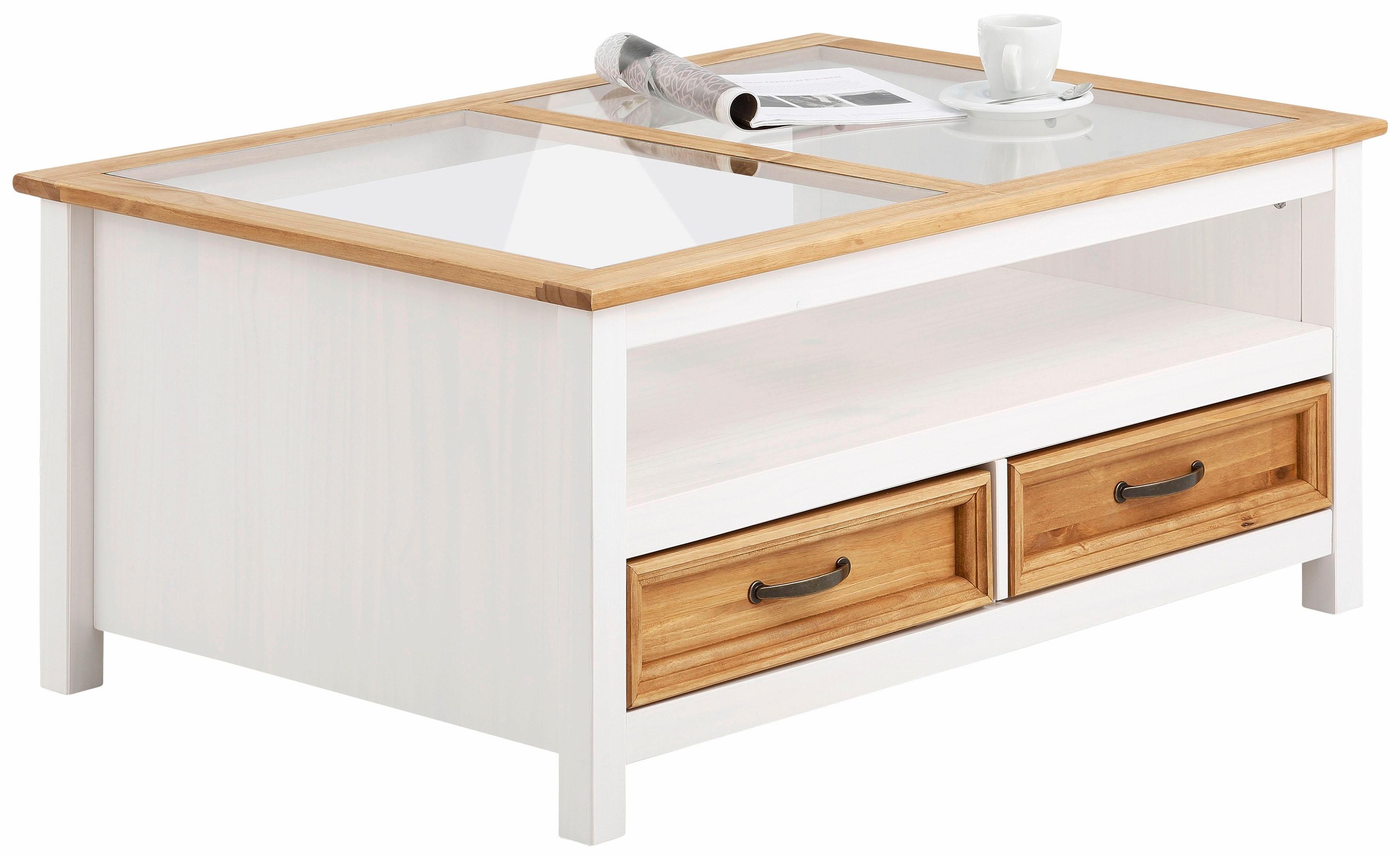 Image of Home affaire Couchtisch »Selma«, mit schöner Holzstruktur bei Ackermann Versand Schweiz