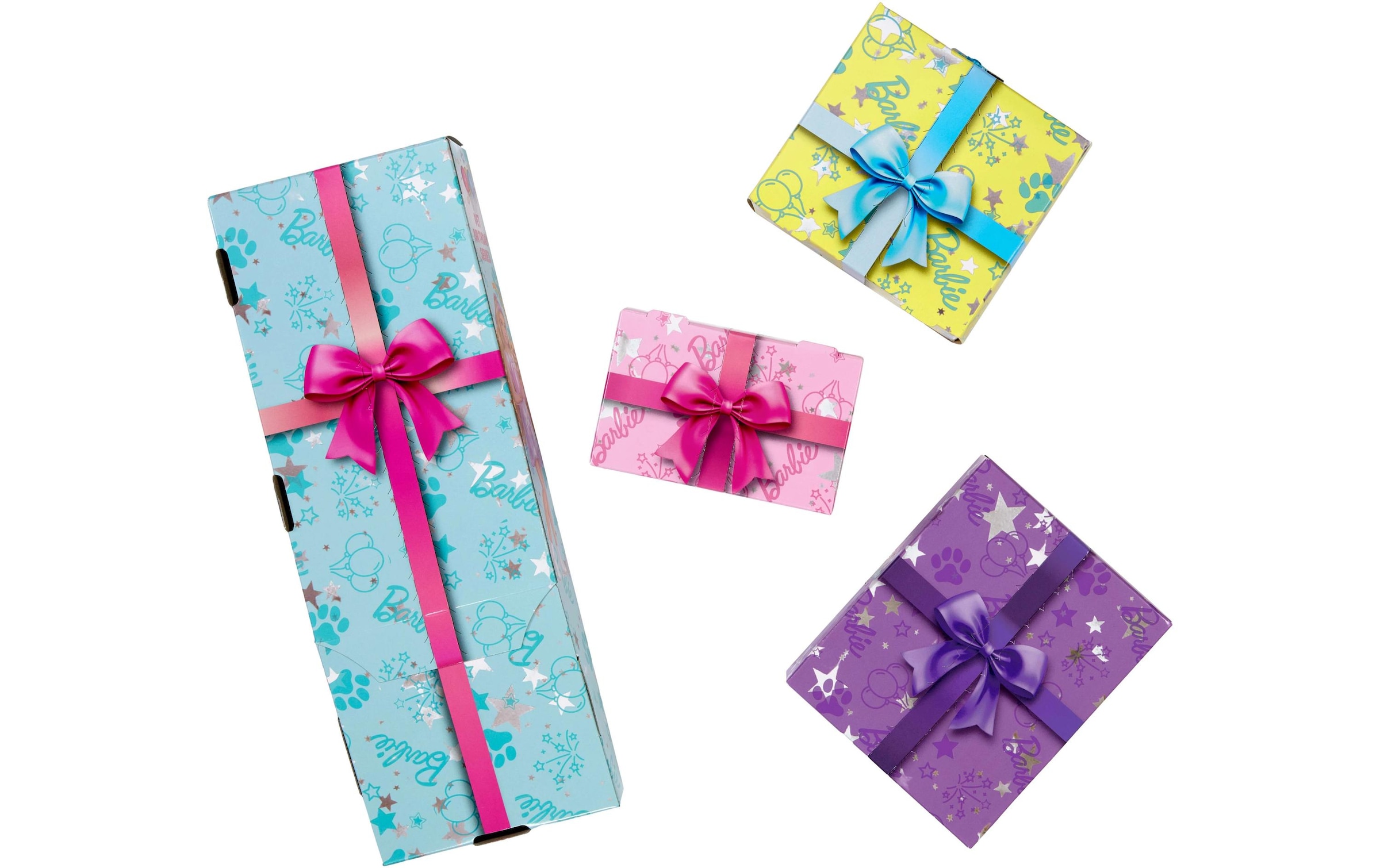 Barbie Anziehpuppe »Party Unboxed Pet Birthday Lila«