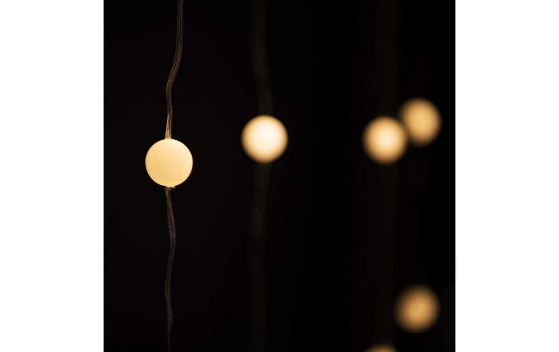 KONSTSMIDE LED-Lichtervorhang »mit 120 Schneebälle USB, IP20«