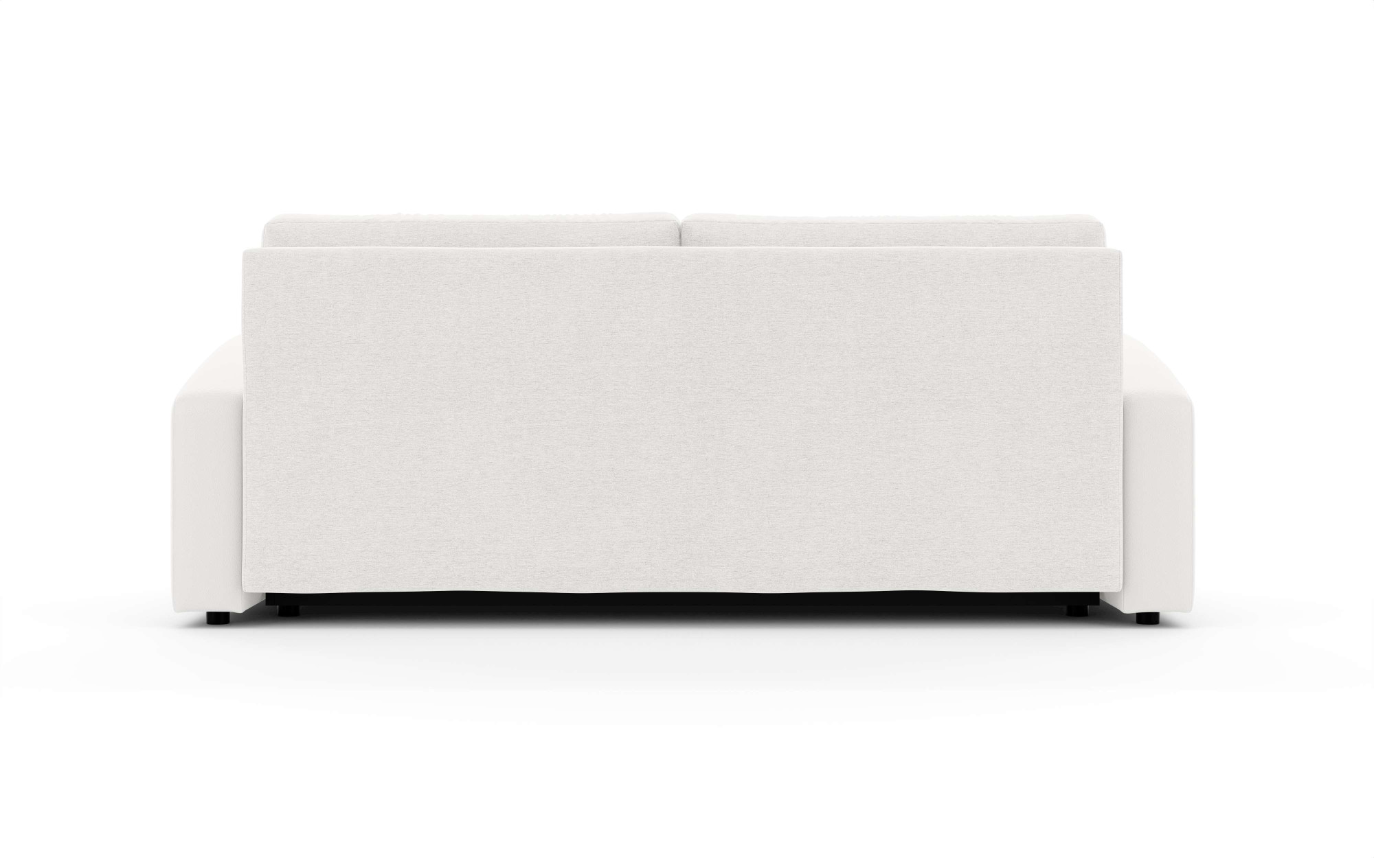 INOSIGN 3-Sitzer »JIGGS wahlweise Schlafsofa mit Bettkasten, Masse B/H/T: 228/96/110 cm«, Sofa mit Wellenunterfederung, enthält 2 Rückenkissen und 2 Zierkissen