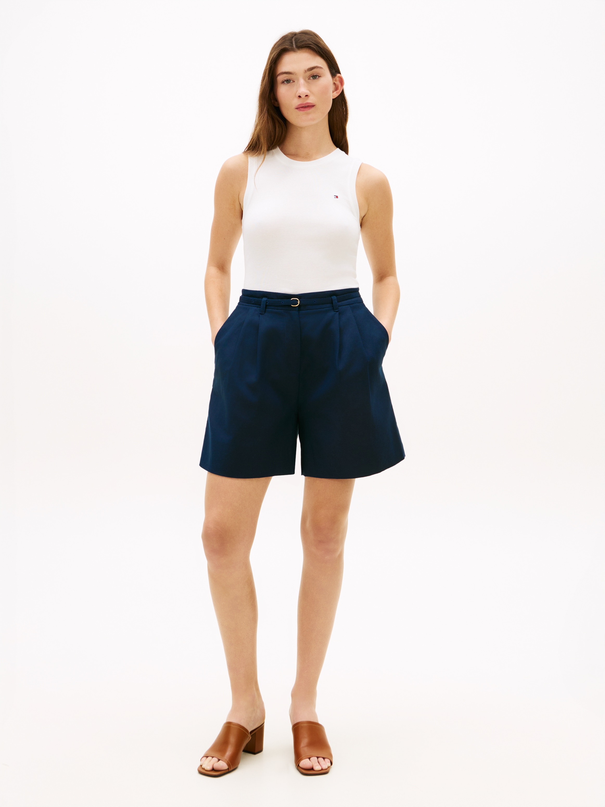 Tommy Hilfiger Top fonctionnel »SLIM CODY C-NK TANK TOP« mit gerippter Textur