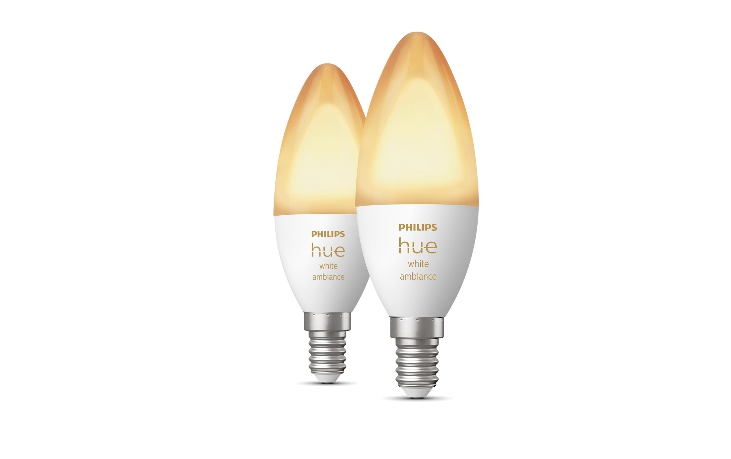 Philips Hue Spezialleuchtmittel »White Ambian«, E14, Neutralweiss-Tageslichtweiss-Kaltweiss-Warmweiss