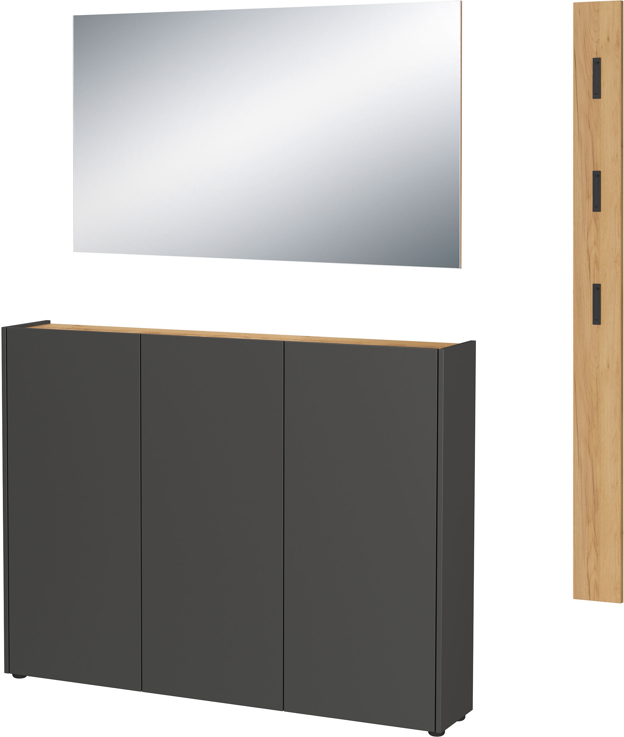 Image of GERMANIA Garderoben-Set "GW-Libbiano" 3 Stk. tlg.