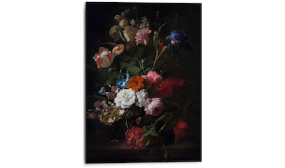 Reinders! Holzbild »Stilleben Blumen in Vase Jan Davidsz de Heem«, (1 St.)  bequem kaufen