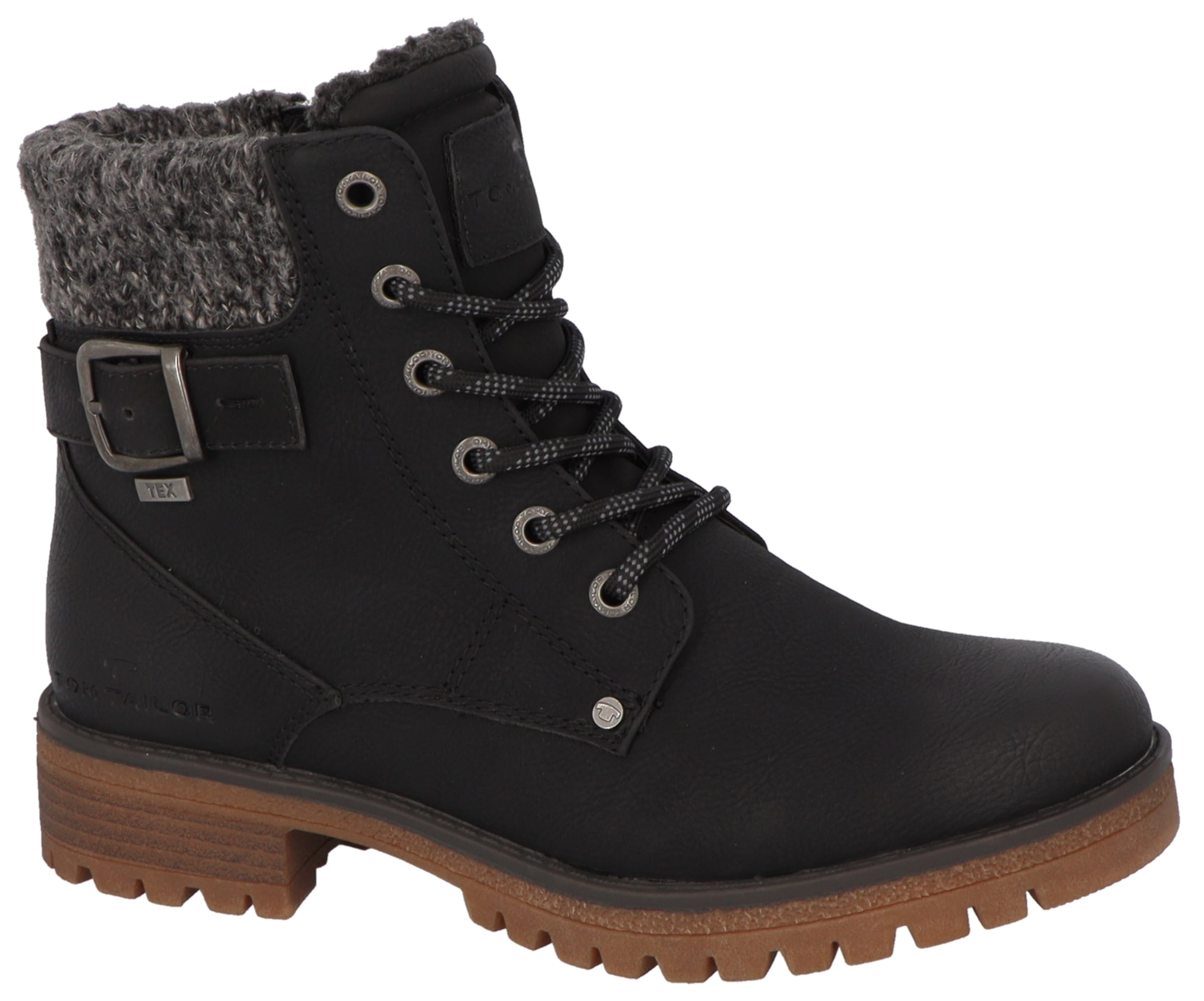 Image of TOM TAILOR Winterboots Workerboots, Hiking Boot mit Blockabsatz