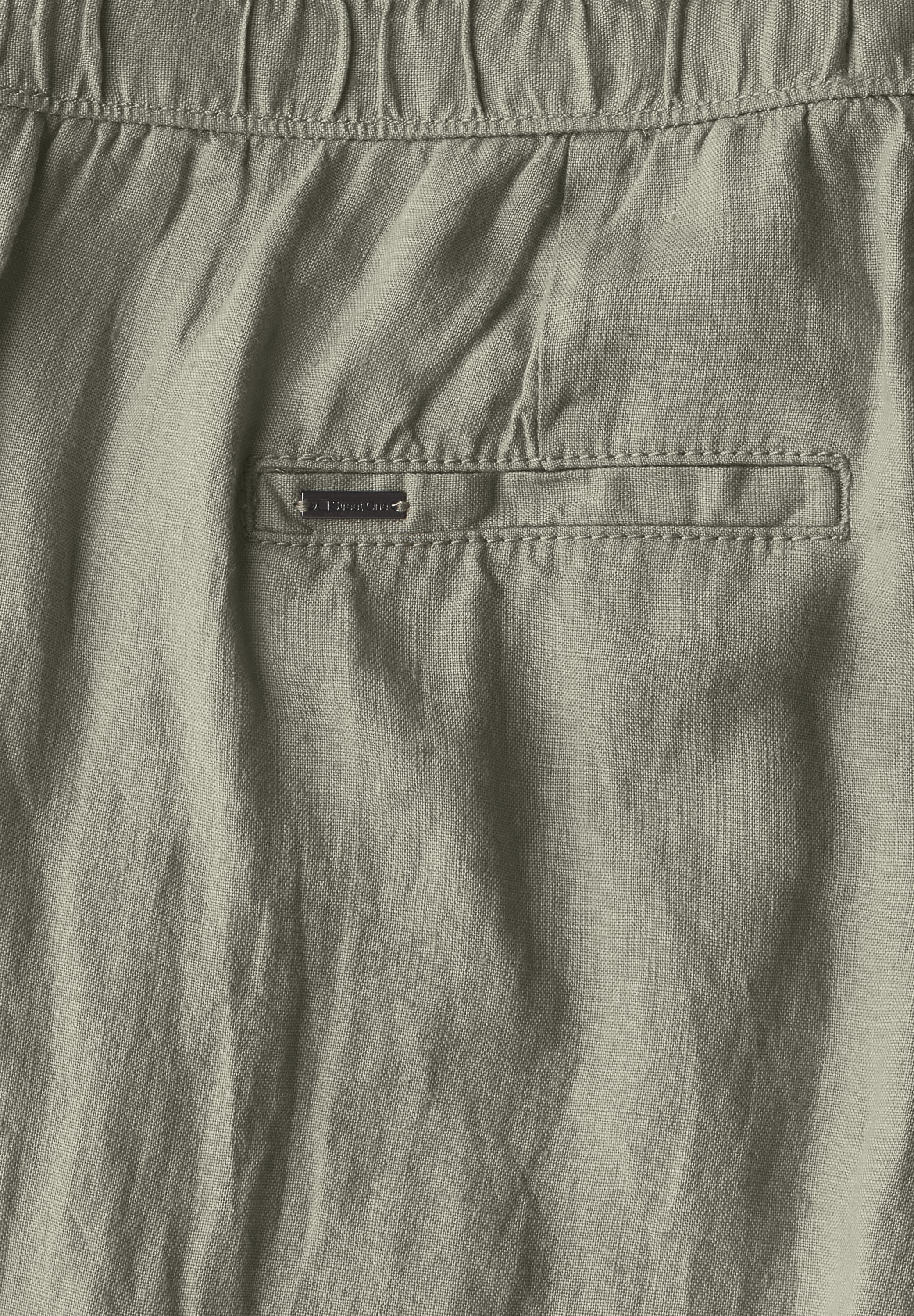STREET ONE Leinenhose »Style BONNY«, im Cargo-Look