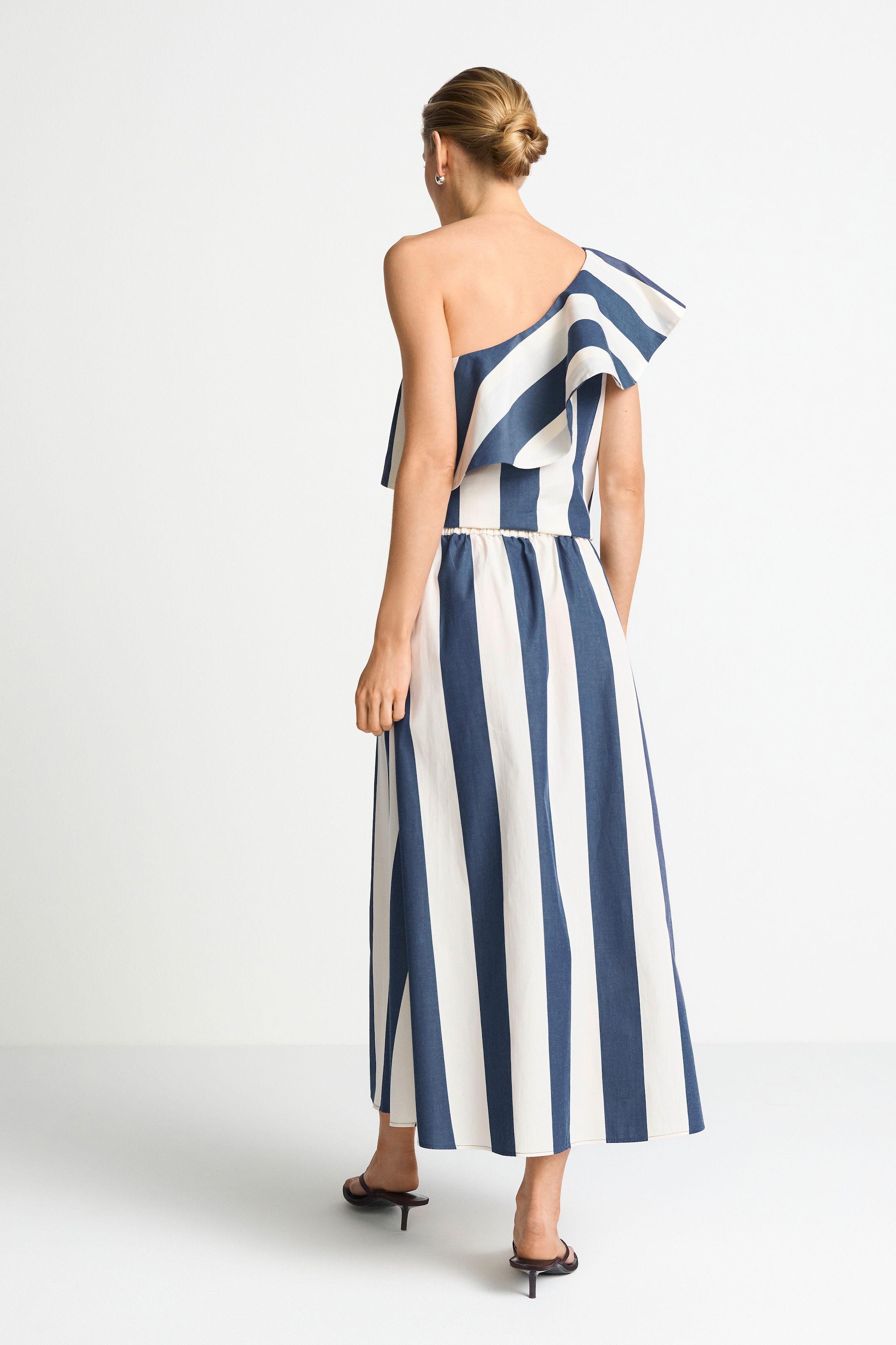 RICHROYAL Jupe midi Coupe regular avec motif à rayures