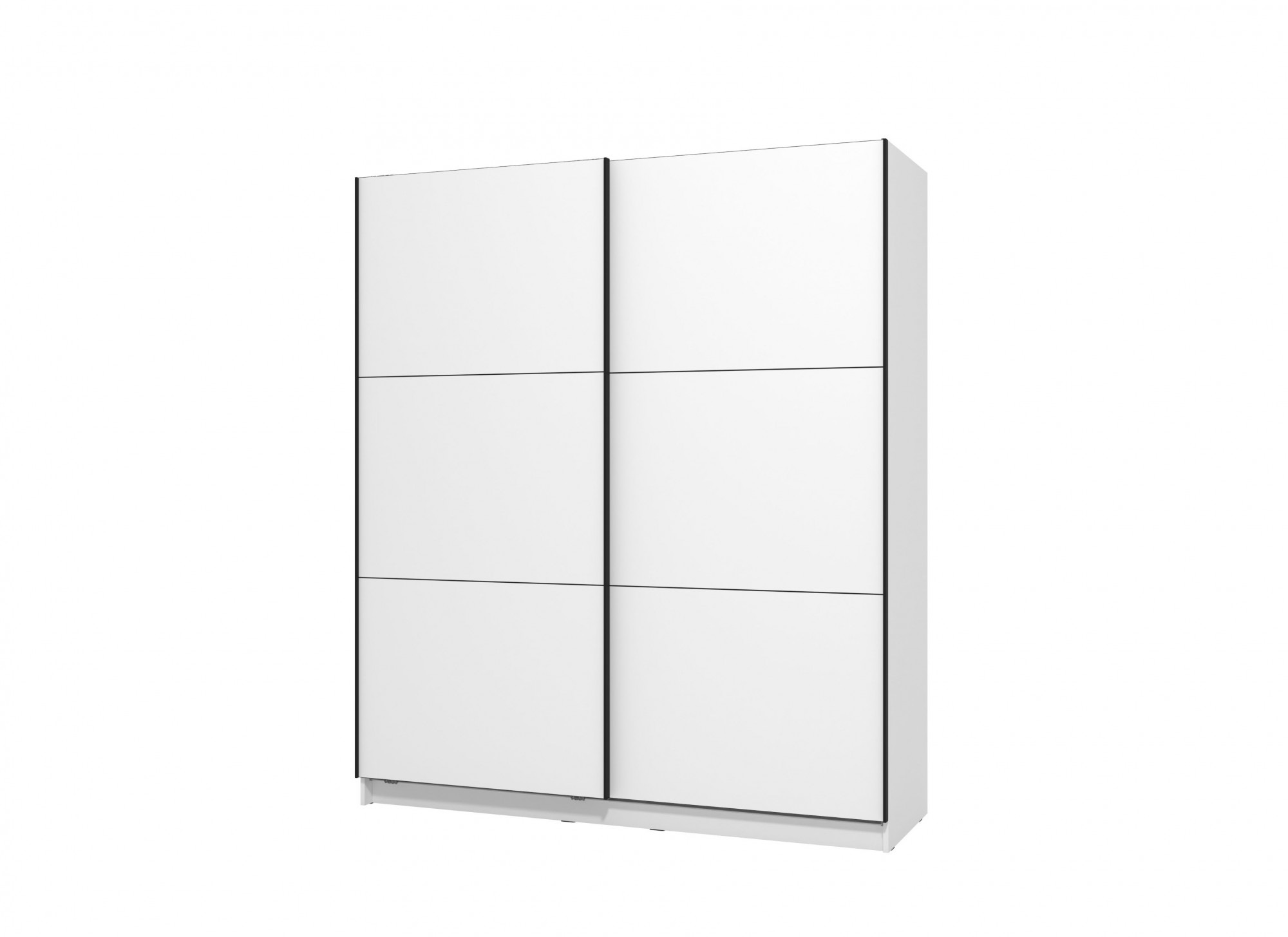 OTTO home Schwebetürenschrank "Sierra klassischer Kleiderschrank Wäscheschrank 179 oder 217cm breit" mit kompletter Inneneinteilung, FSC-zertifizierter Holzwerkstoff