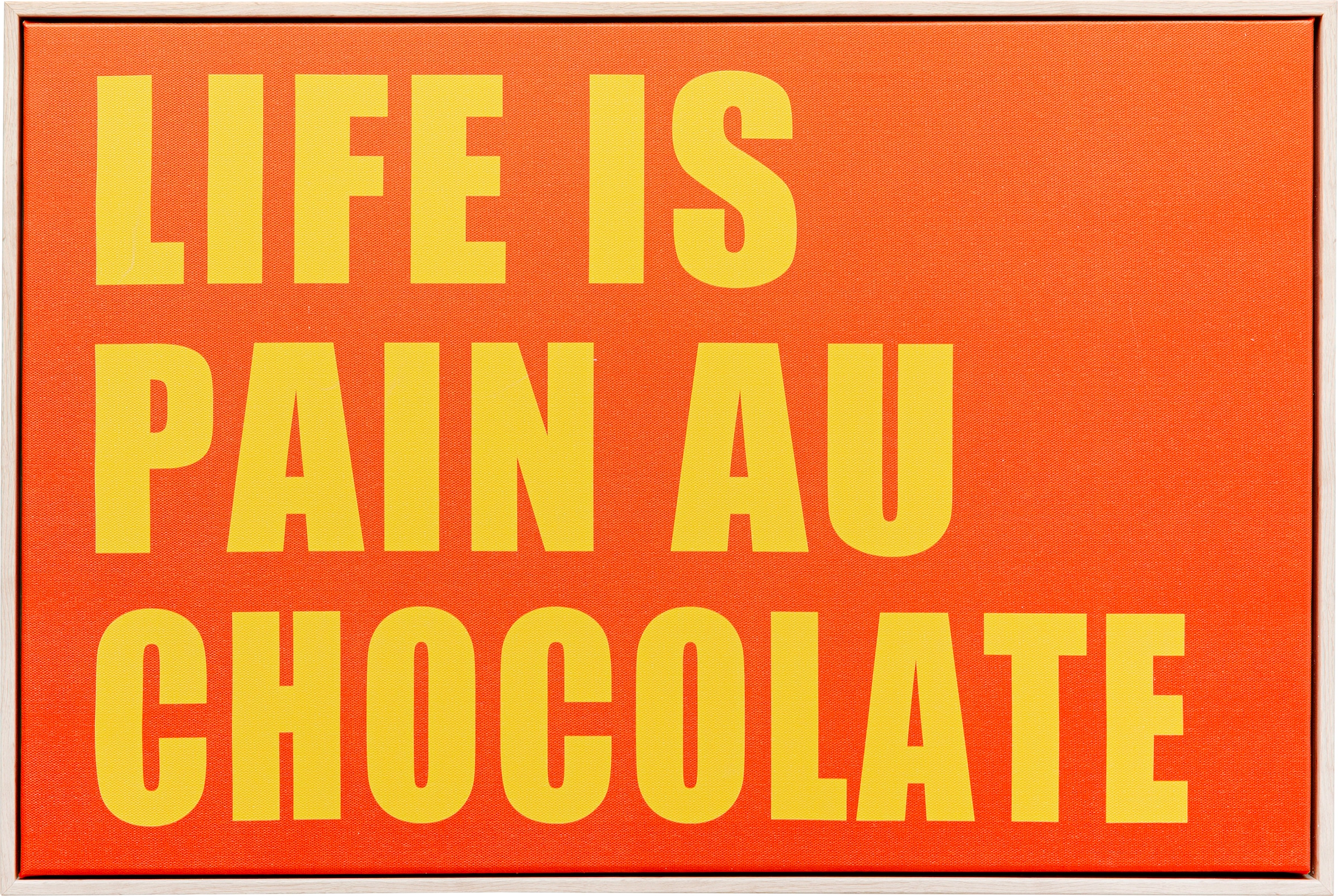 Image of Kare Design Bild mit Rahmen "Gerahmtes Bild Pain Au Chocolate 40x60cm"