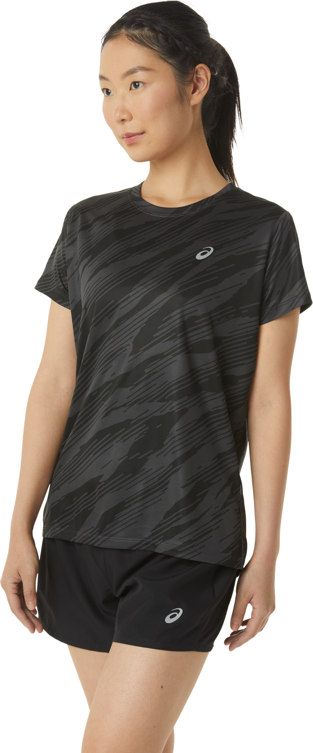 Asics Laufshirt »CORE ALL OVER PRINT SHORTSLEEVE TOP«